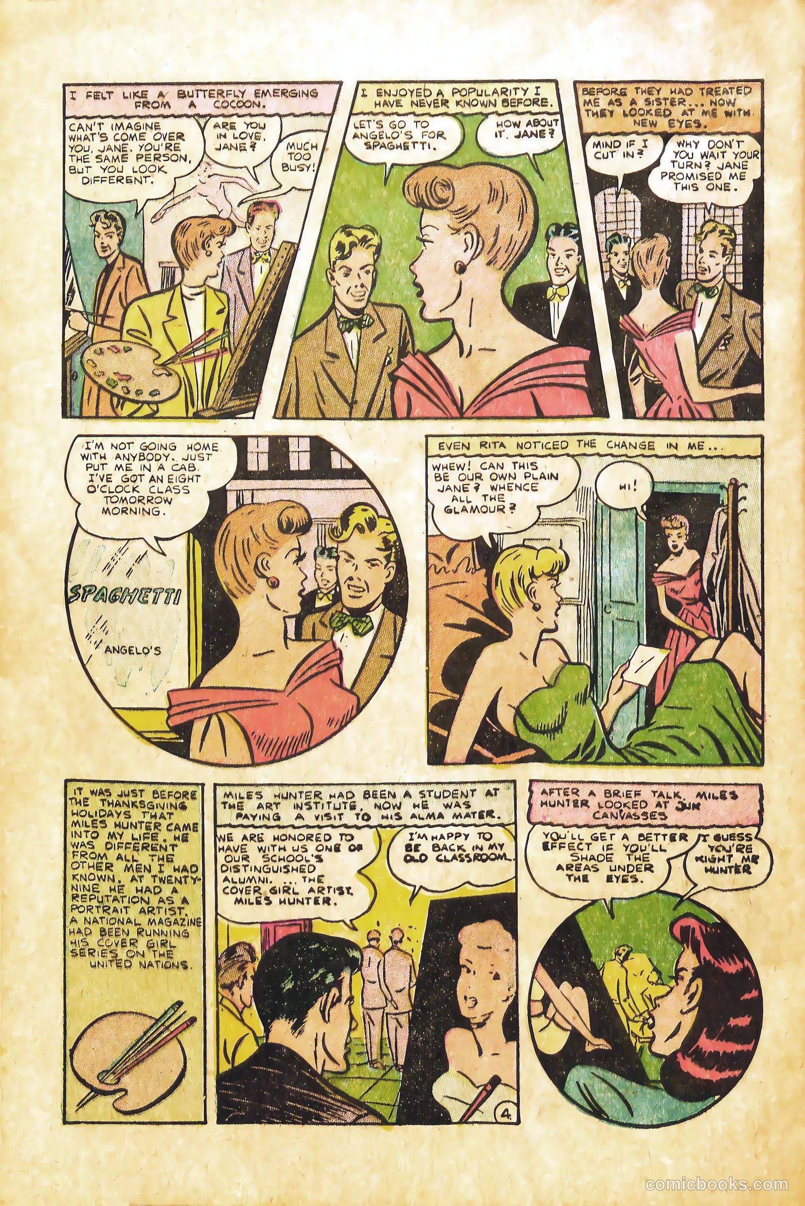 Confessions of Love #5 (1953) — page 28 of 36