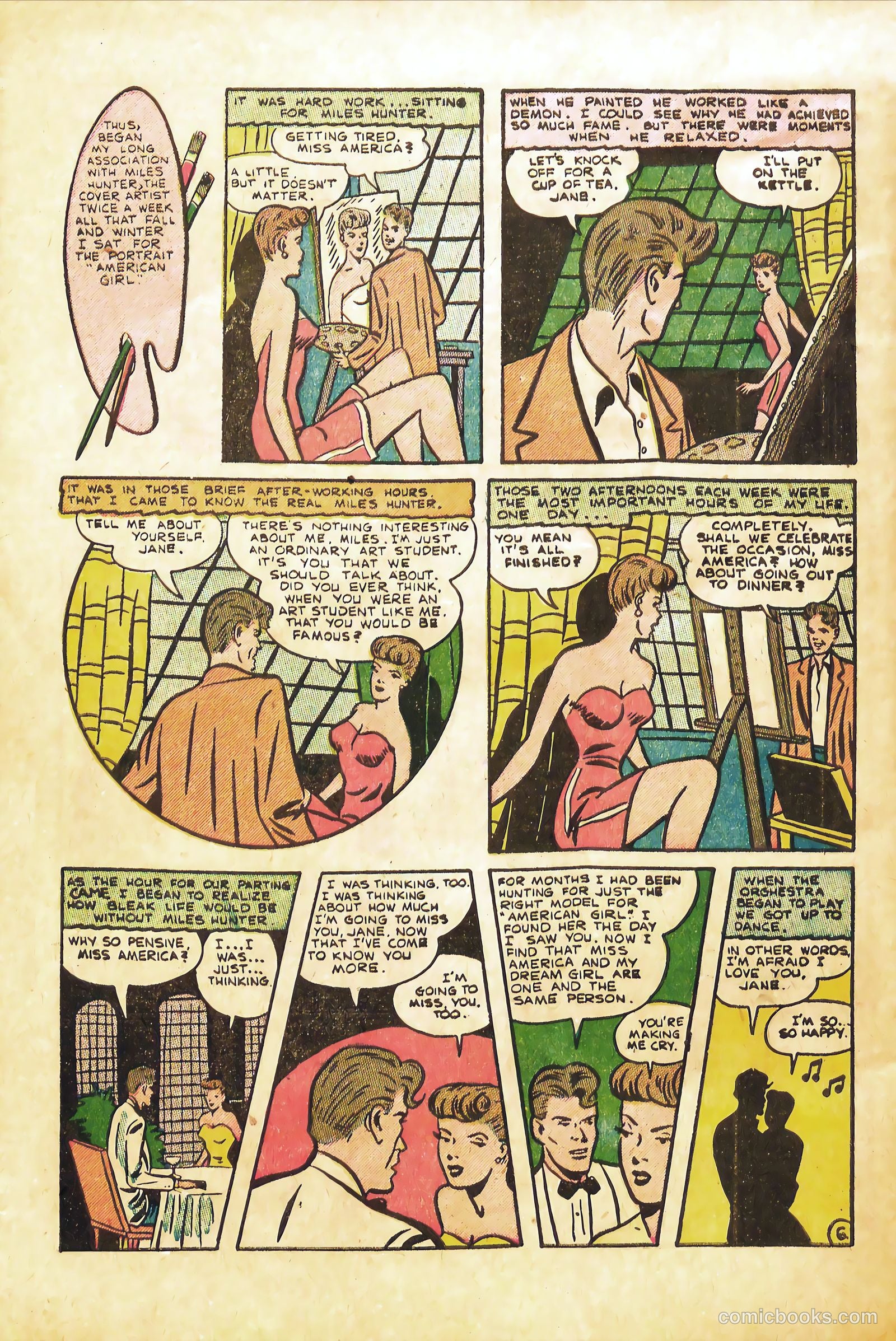 Confessions of Love #5 (1953) — page 30 of 36