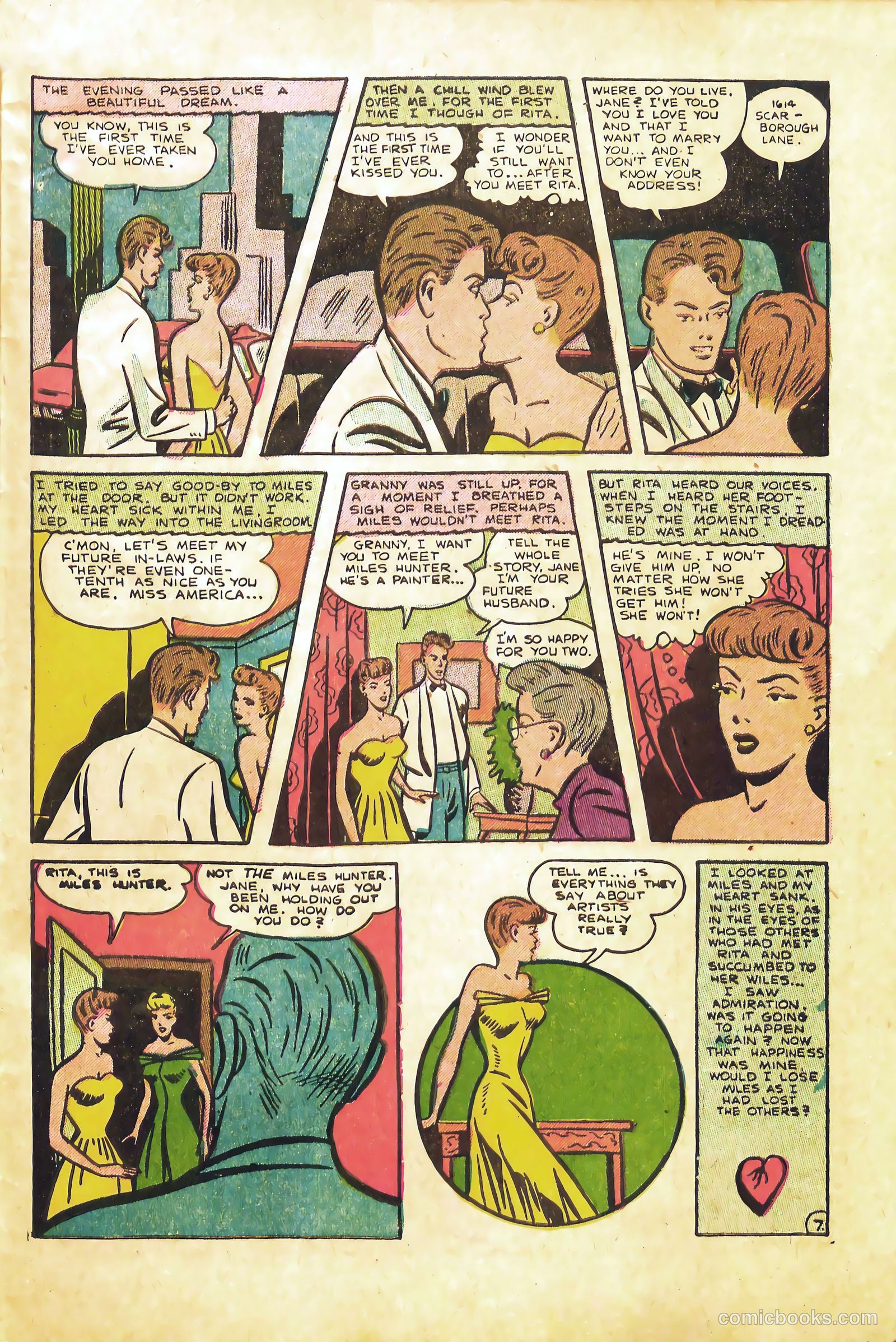 Confessions of Love #5 (1953) — page 31 of 36