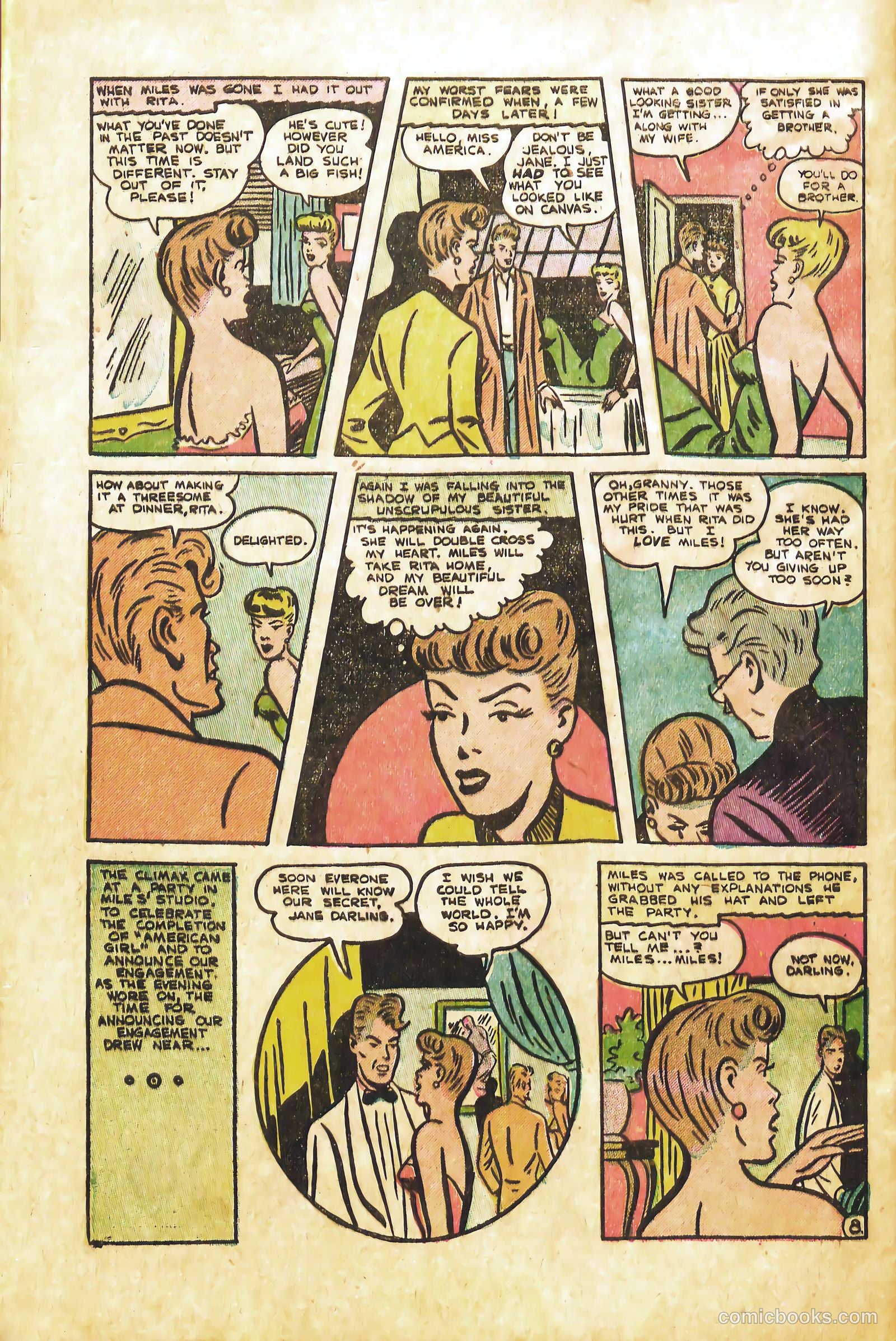 Confessions of Love #5 (1953) — page 32 of 36