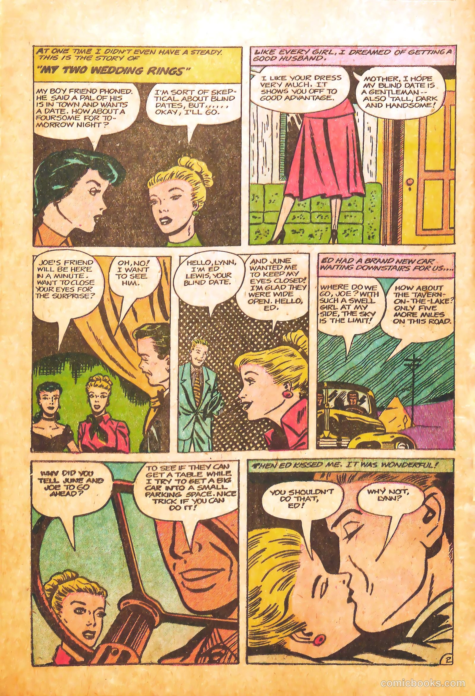 Confessions of Love #6 (1953) — page 24 of 36