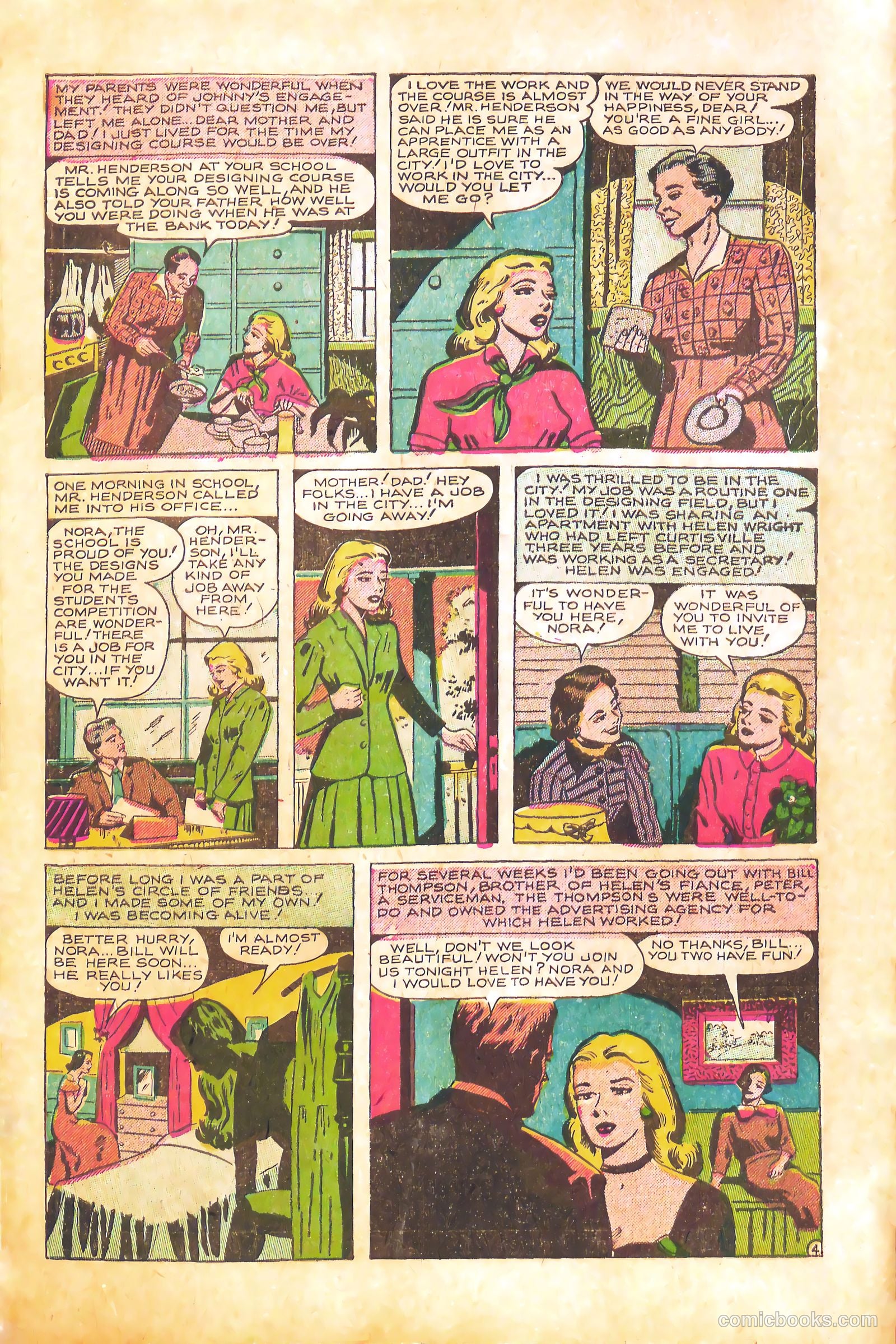 Confessions of Love #6 (1953) — page 6 of 36