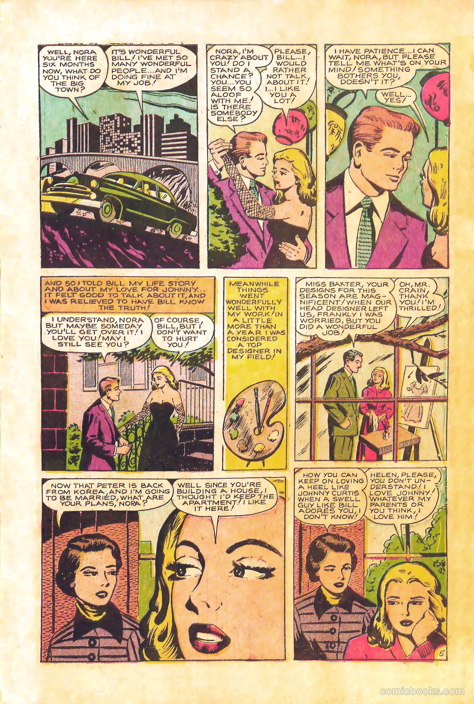 Confessions of Love #6 (1953) — page 7 of 36
