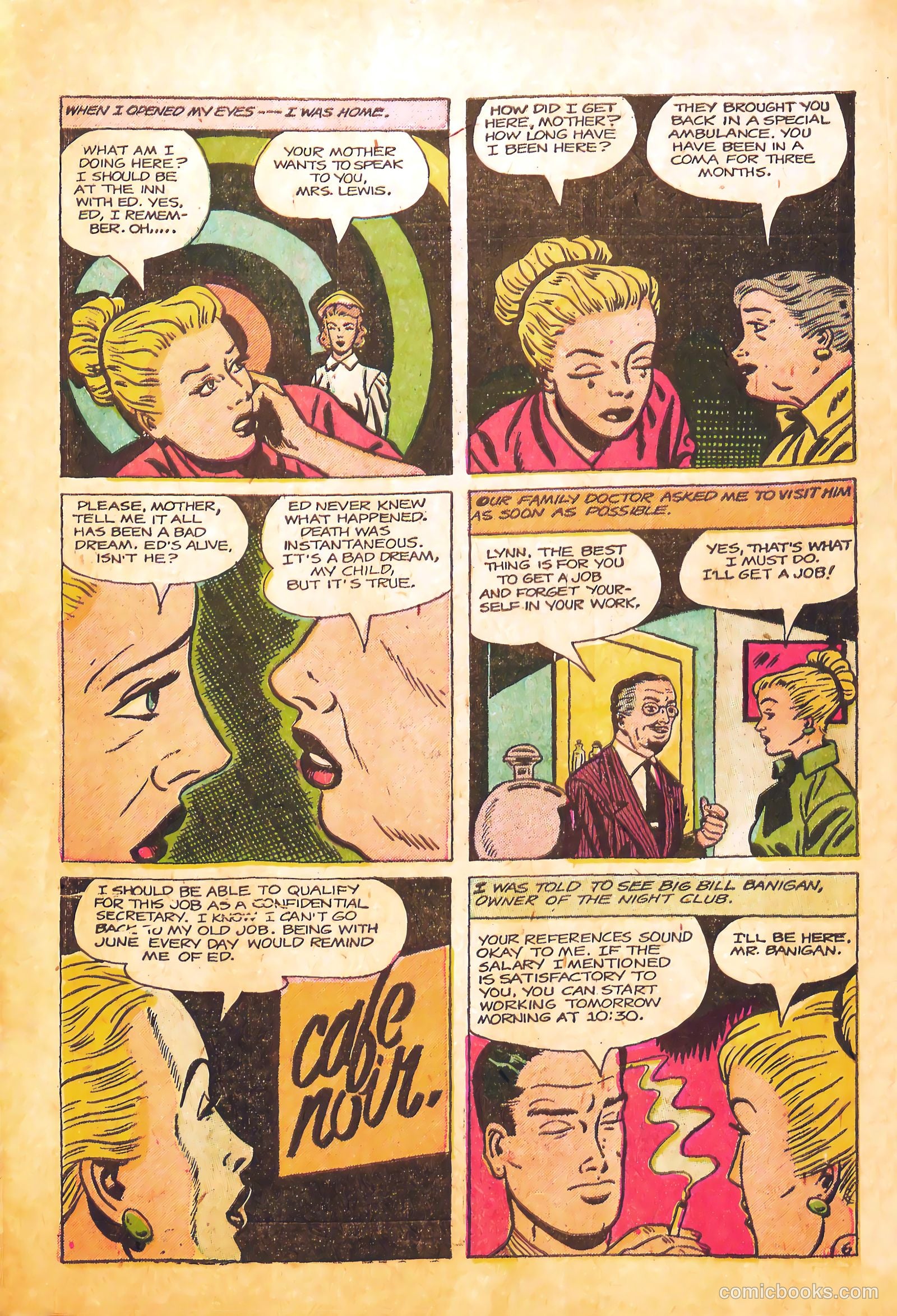 Confessions of Love #6 (1953) — page 30 of 36