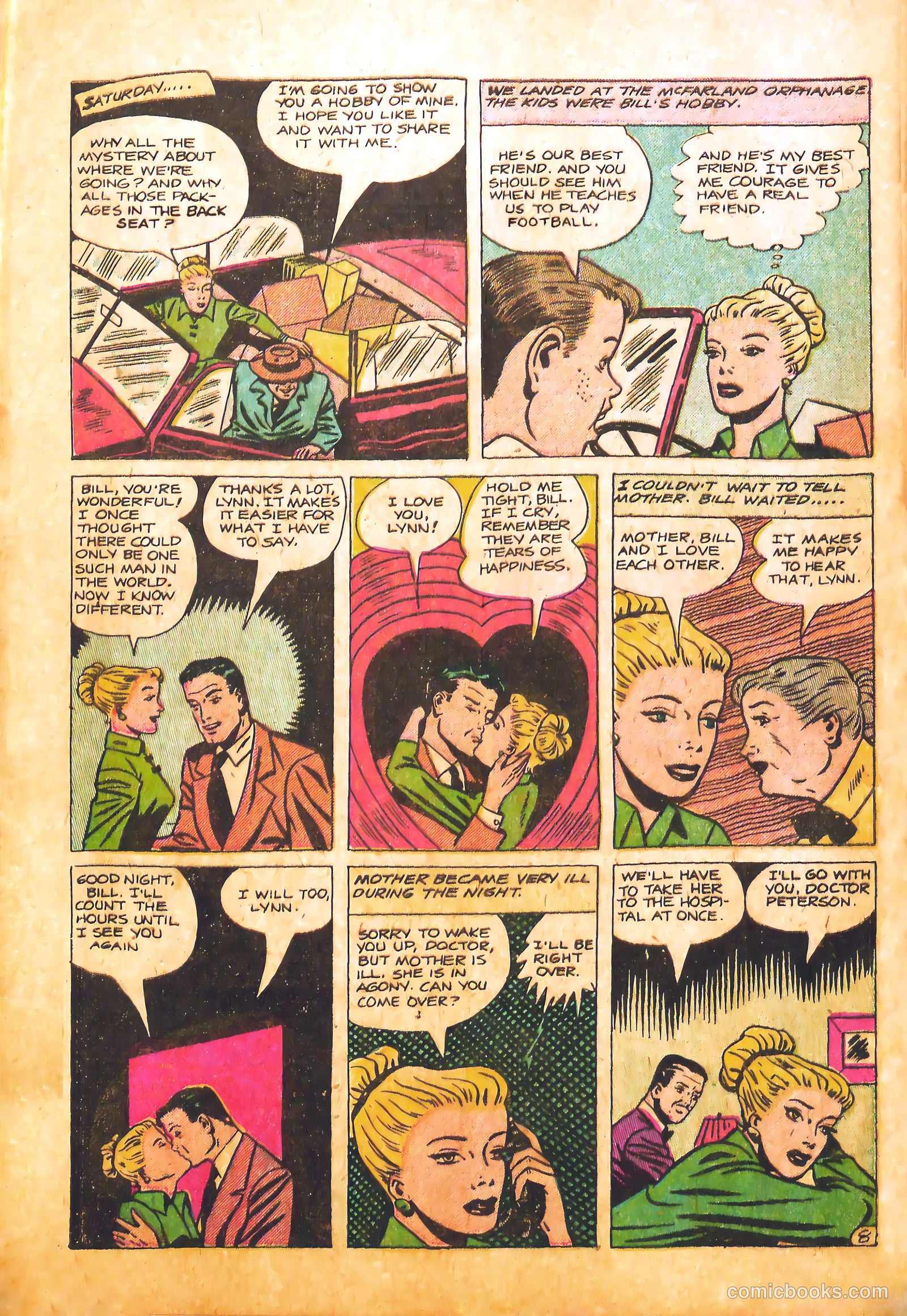 Confessions of Love #6 (1953) — page 32 of 36