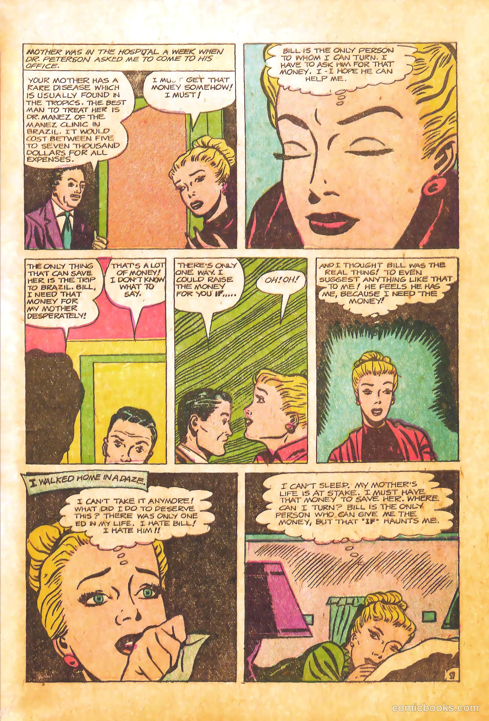 Confessions of Love #6 (1953) — page 33 of 36