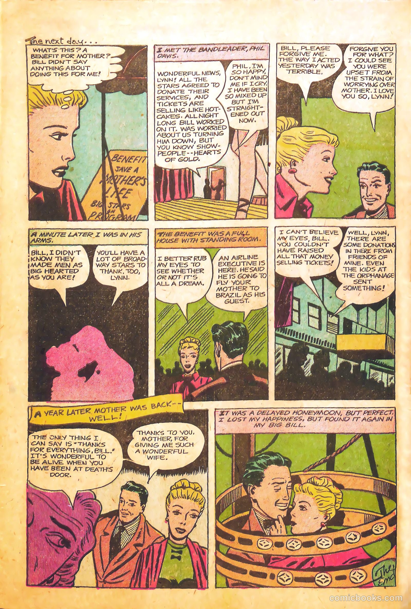 Confessions of Love #6 (1953) — page 34 of 36