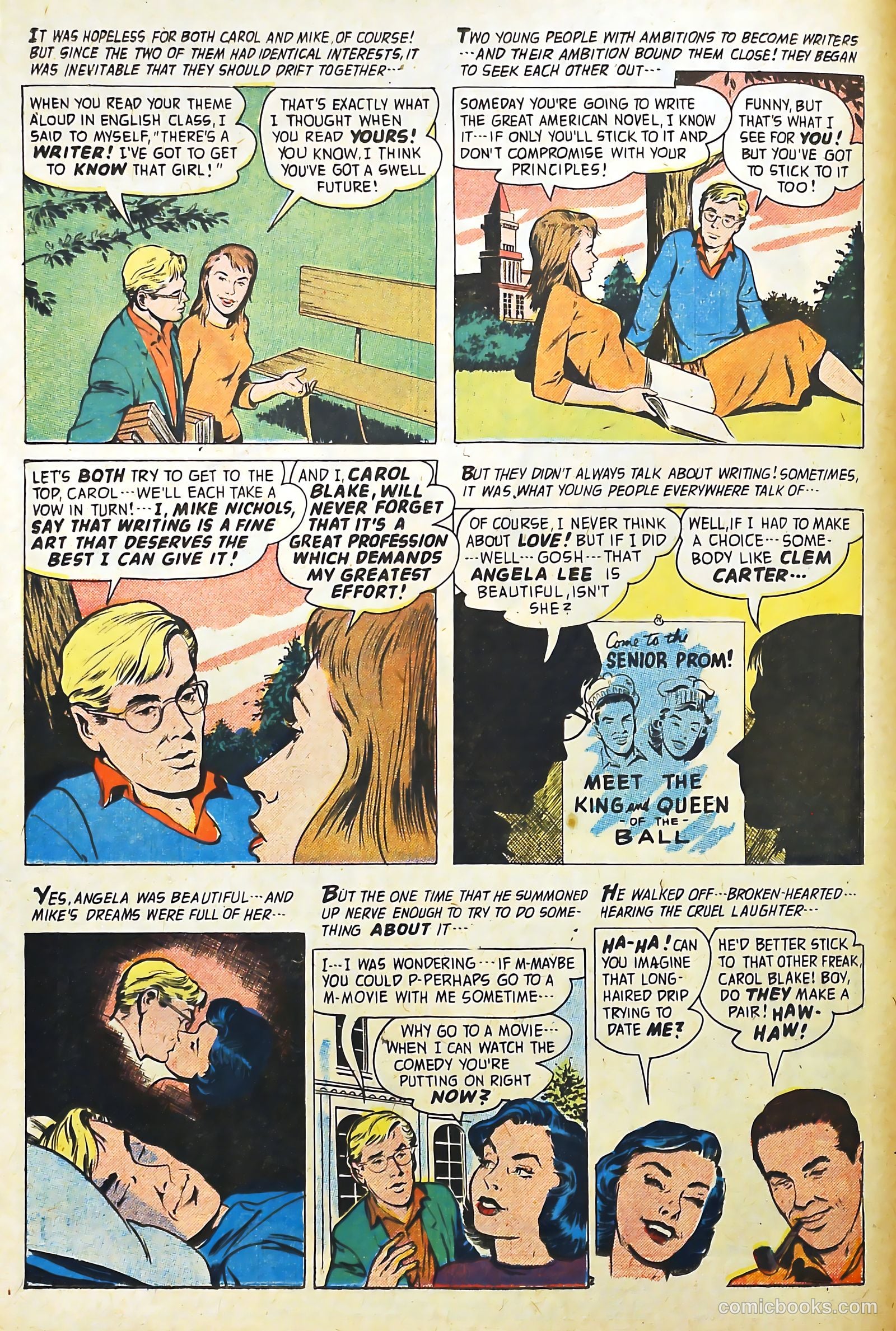 Confessions of the Lovelorn #100 (1958) — page 4 of 36