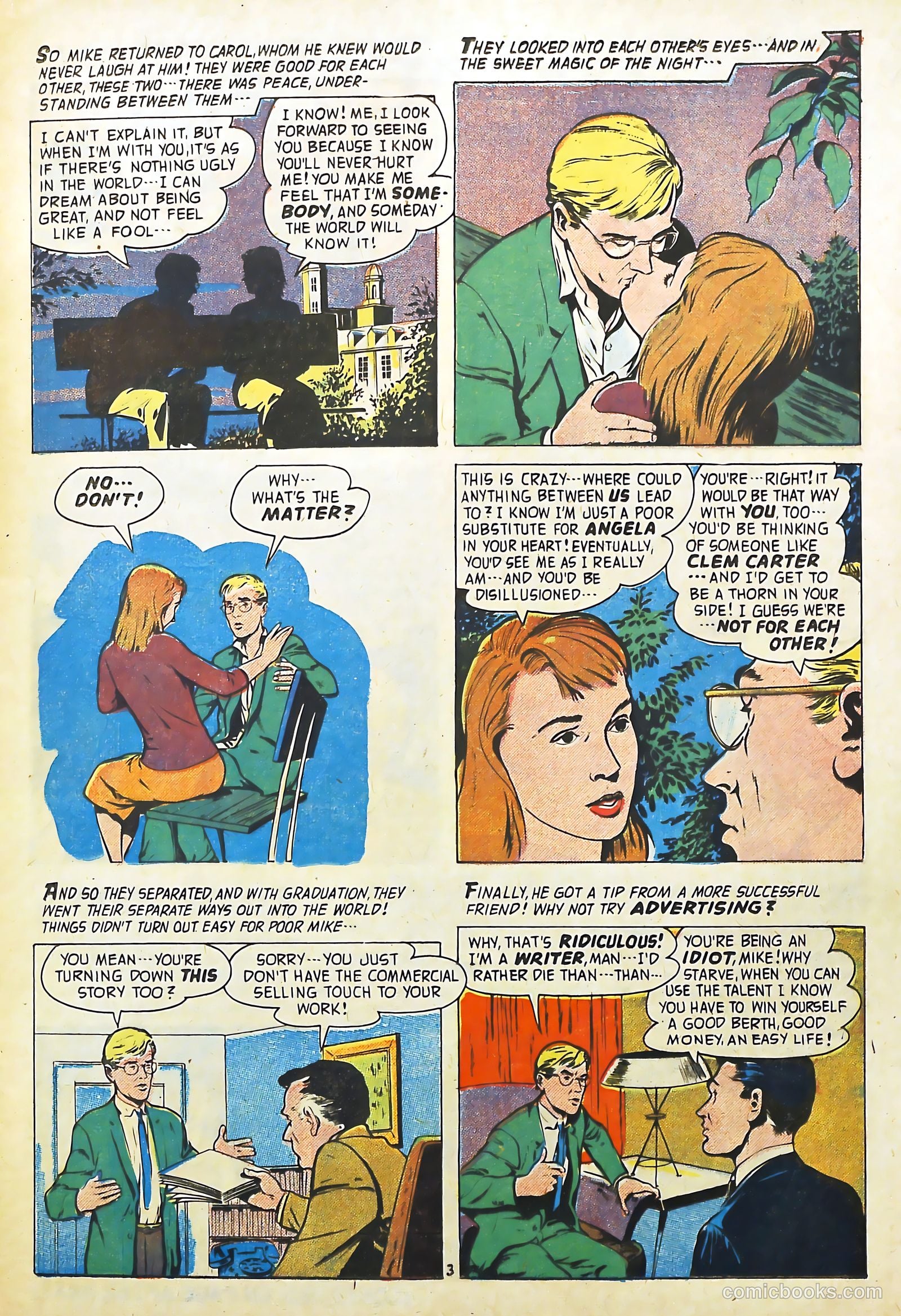Confessions of the Lovelorn #100 (1958) — page 5 of 36