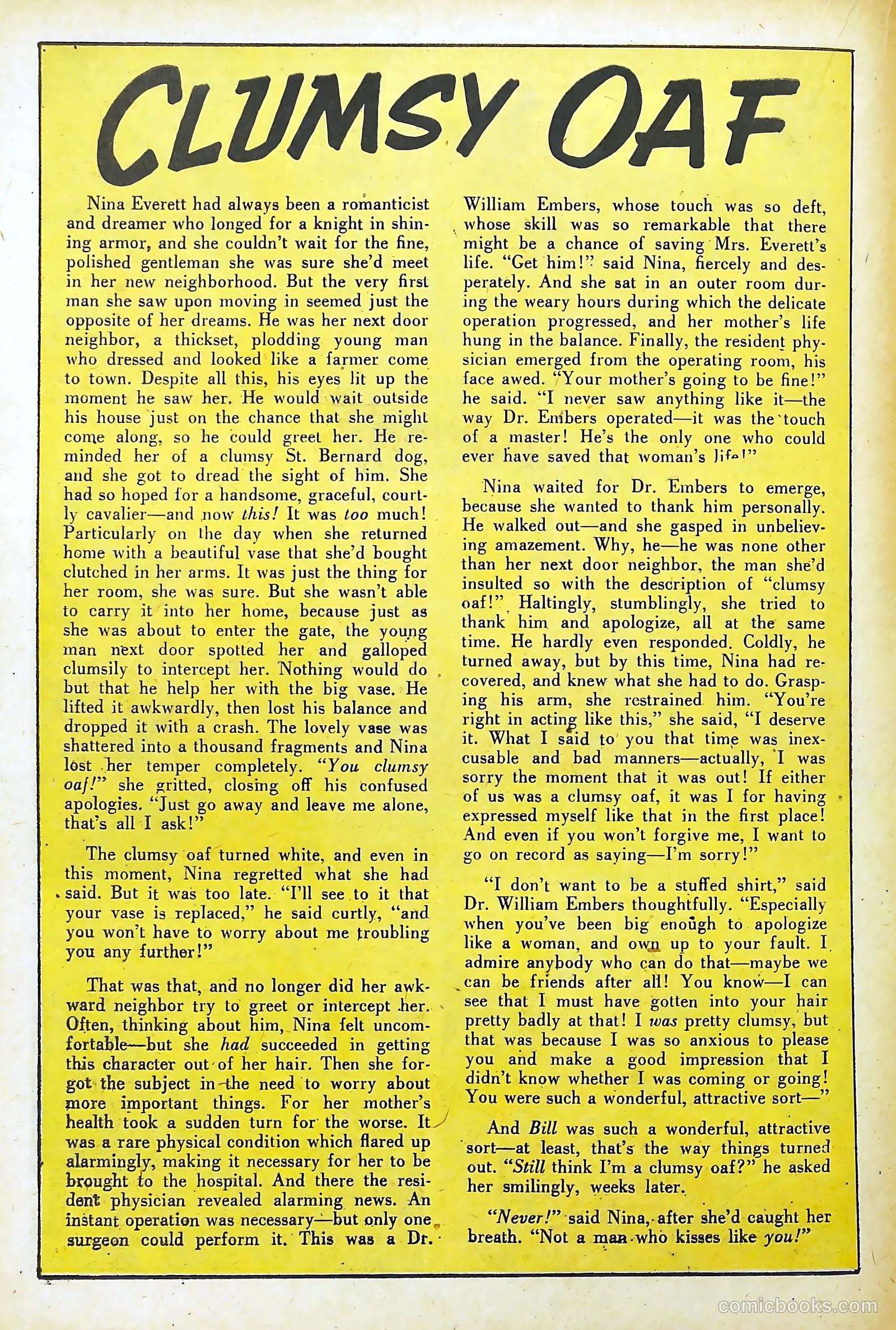 Confessions of the Lovelorn #100 (1958) — page 18 of 36