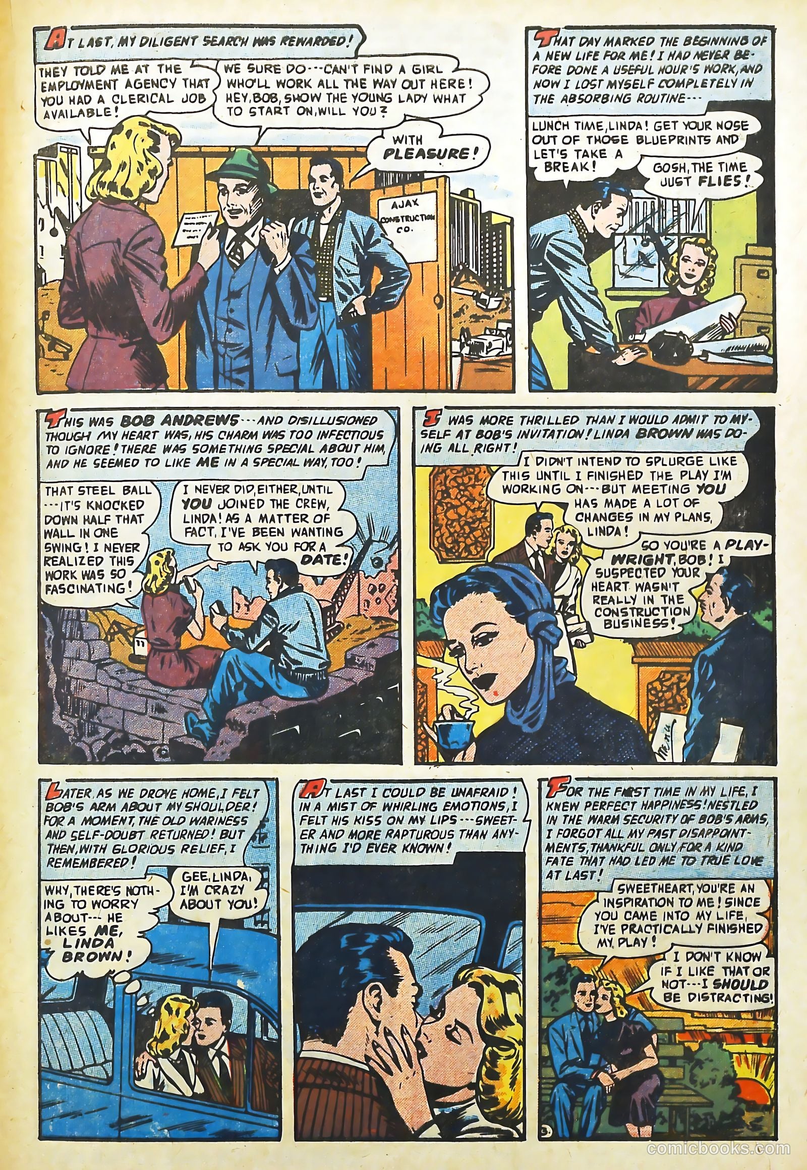 Confessions of the Lovelorn #100 (1958) — page 21 of 36