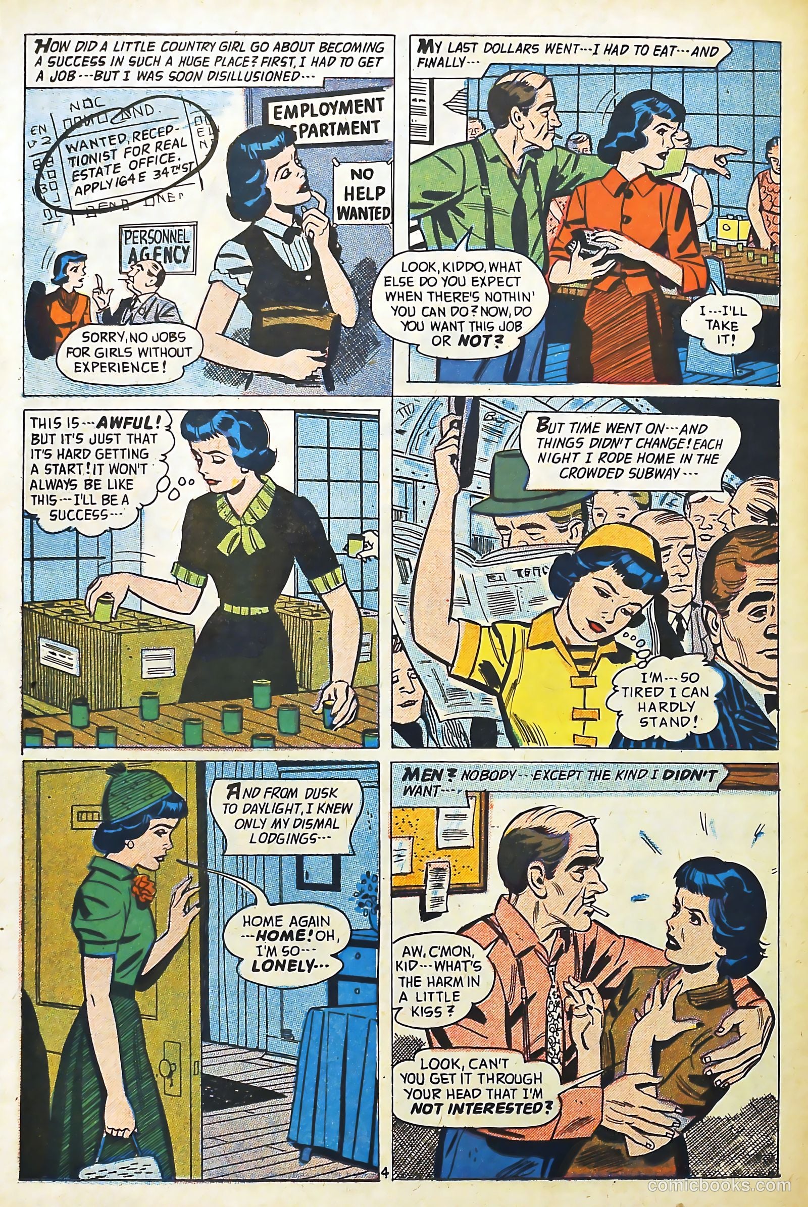 Confessions of the Lovelorn #100 (1958) — page 30 of 36