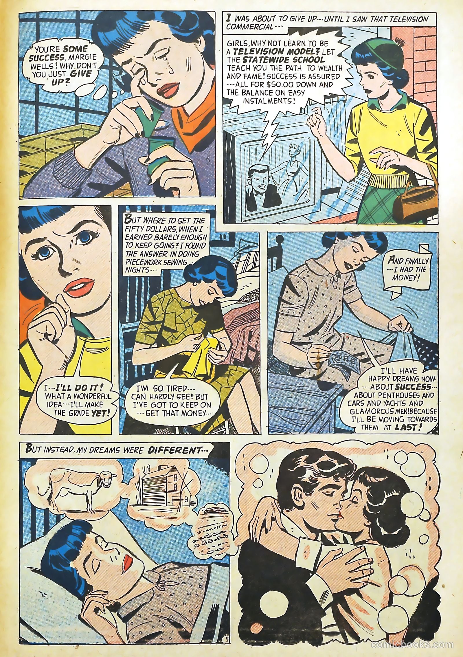 Confessions of the Lovelorn #100 (1958) — page 31 of 36