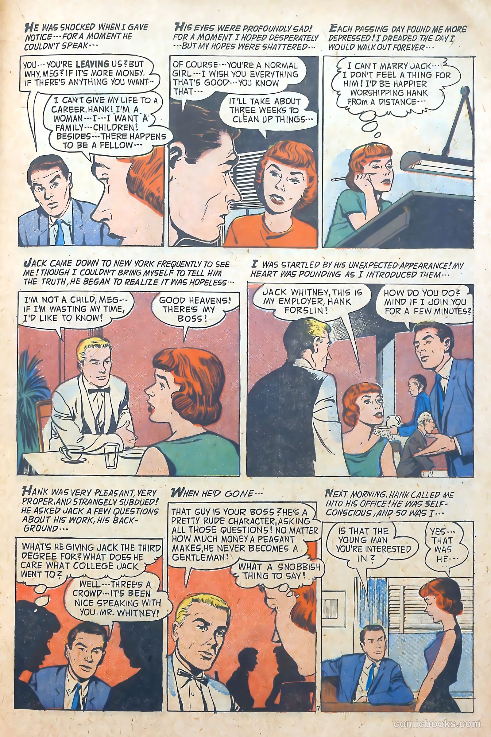 Confessions of the Lovelorn #103 (1959) — page 21 of 36