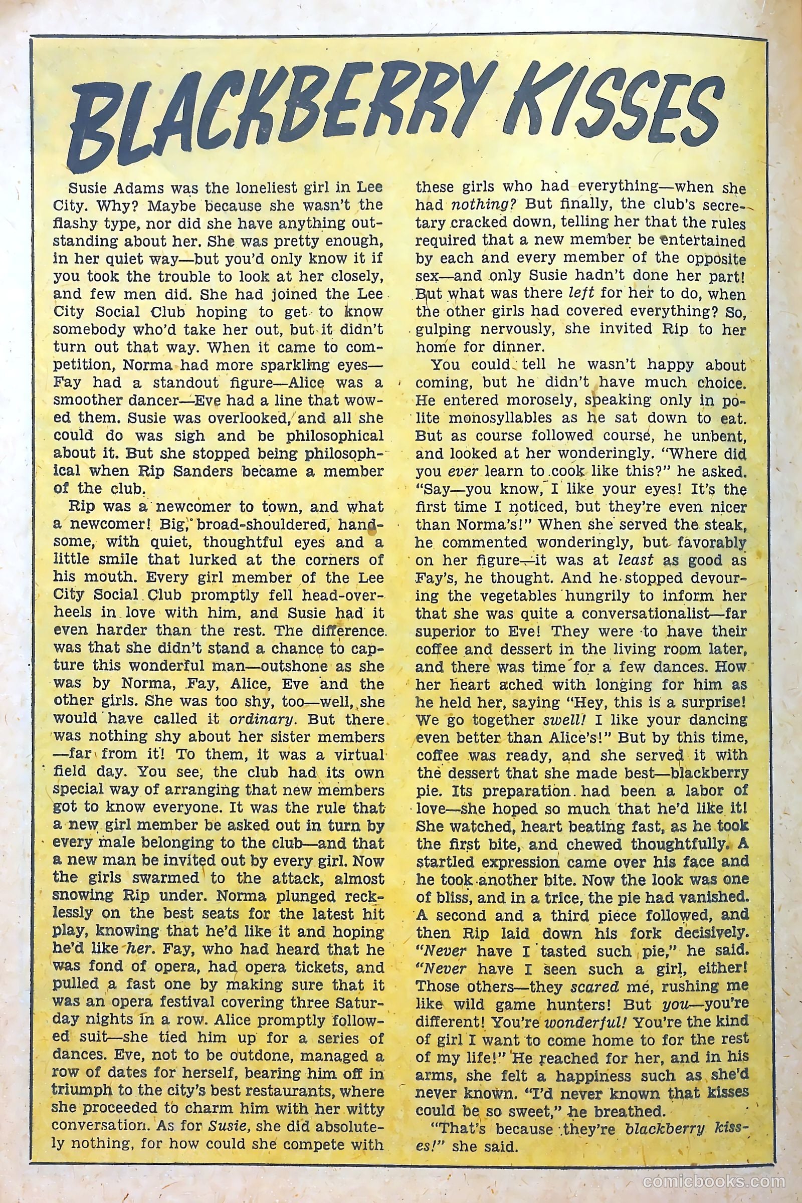 Confessions of the Lovelorn #103 (1959) — page 24 of 36