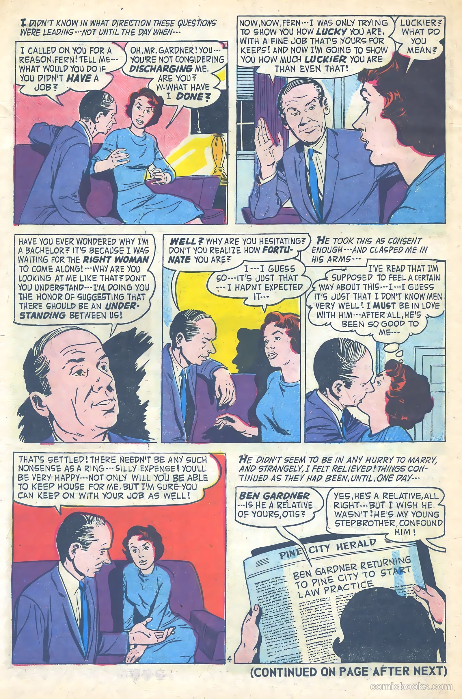 Confessions of the Lovelorn #105 (1959) — page 6 of 37