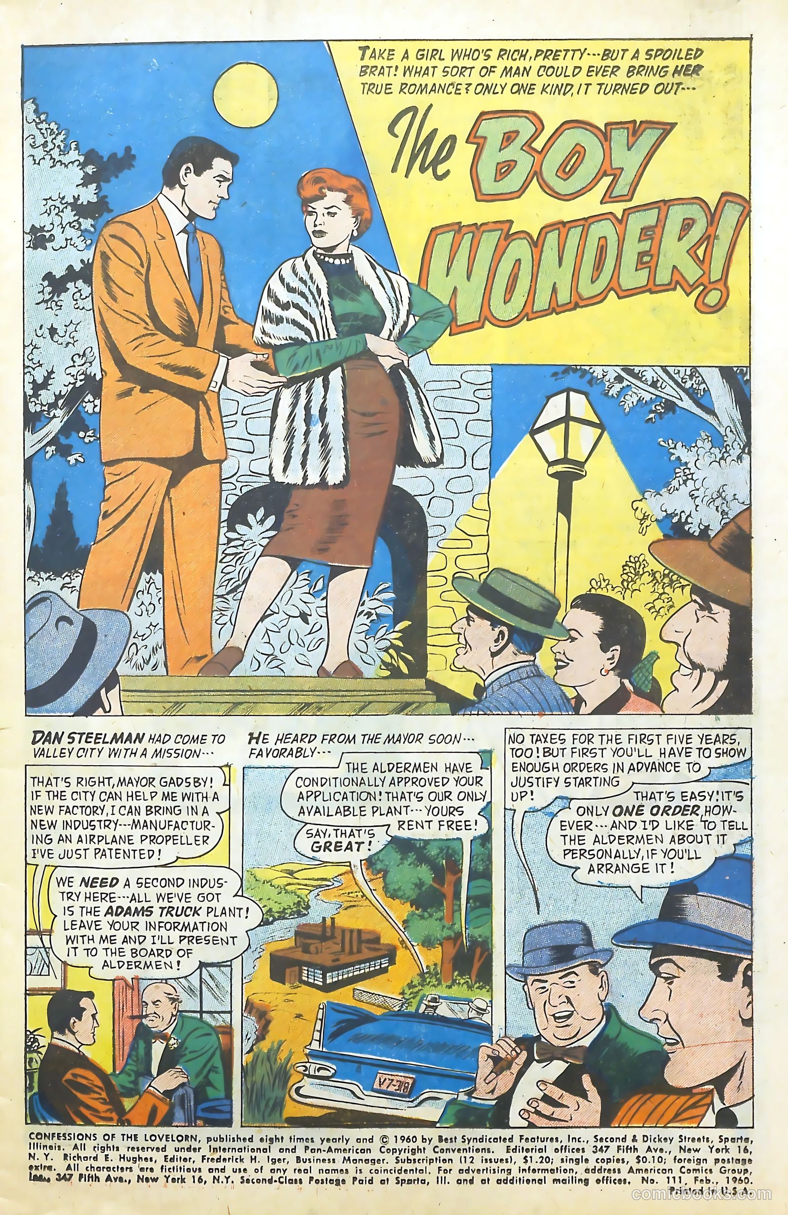 Confessions of the Lovelorn #111 (1960) — page 3 of 36