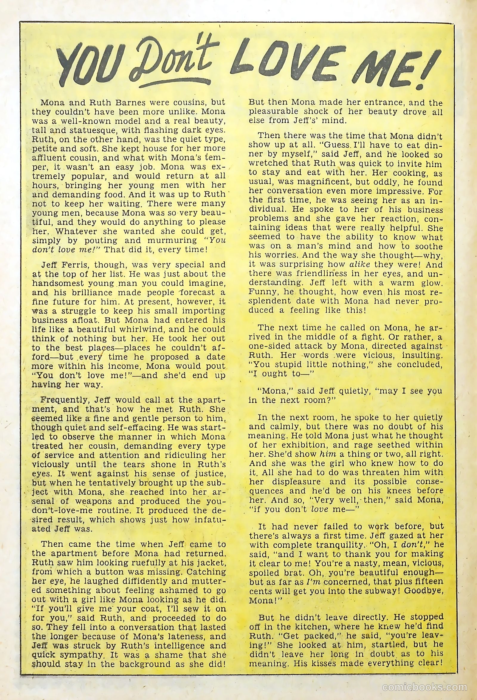 Confessions of the Lovelorn #111 (1960) — page 12 of 36