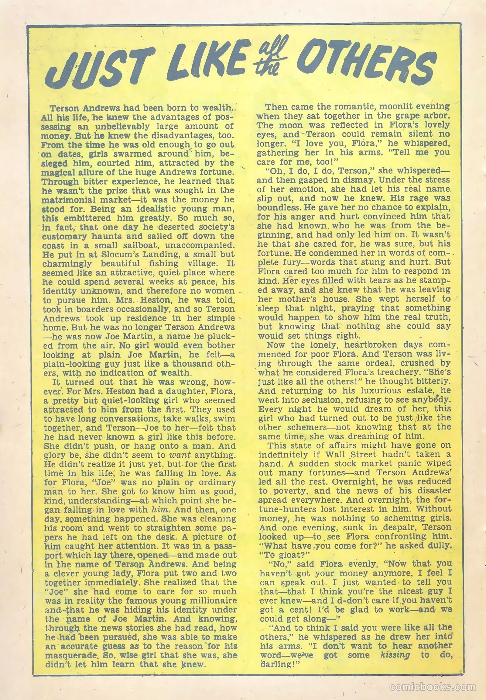 Confessions of the Lovelorn #113 (1960) — page 16 of 36