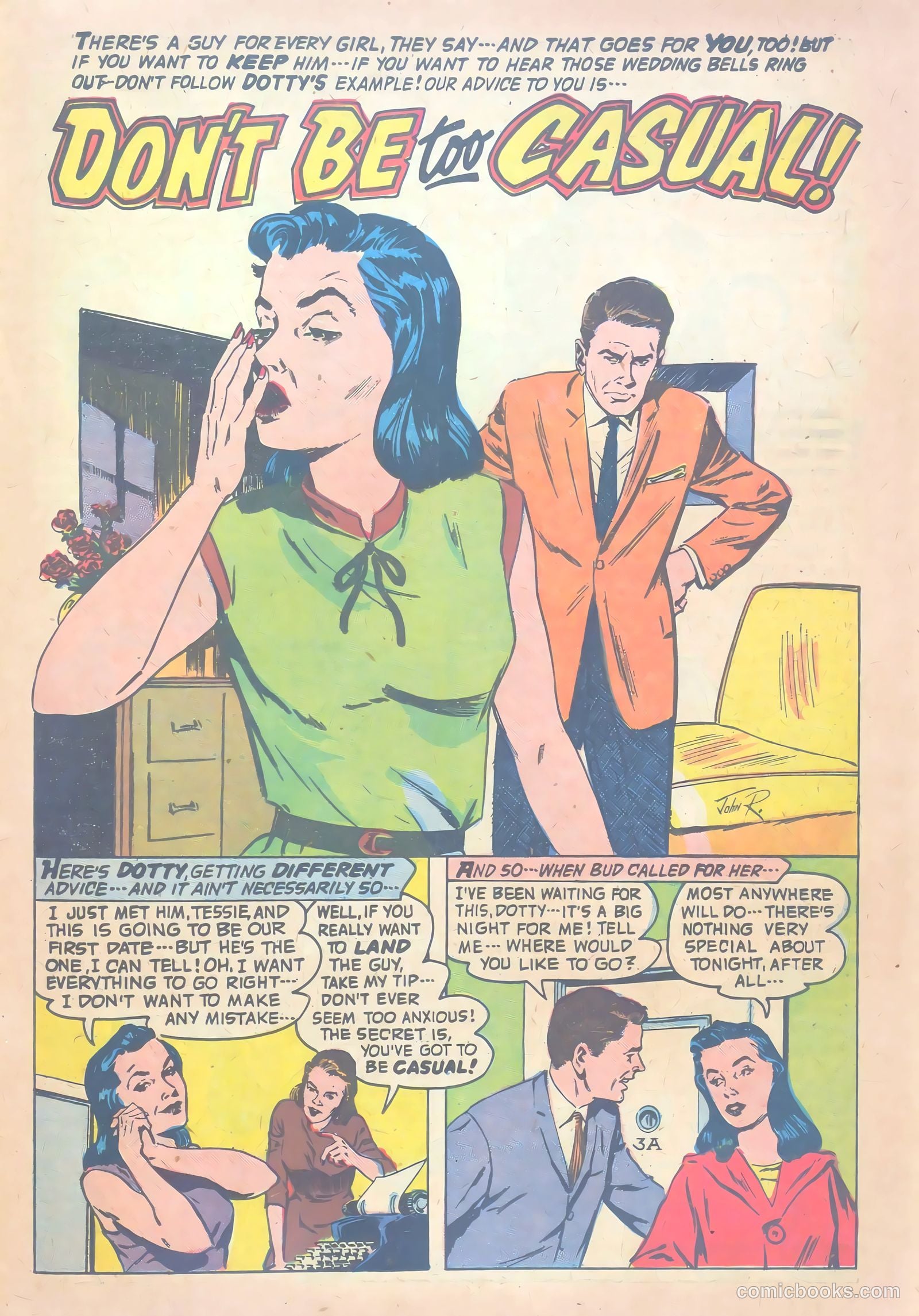 Confessions of the Lovelorn #113 (1960) — page 23 of 36