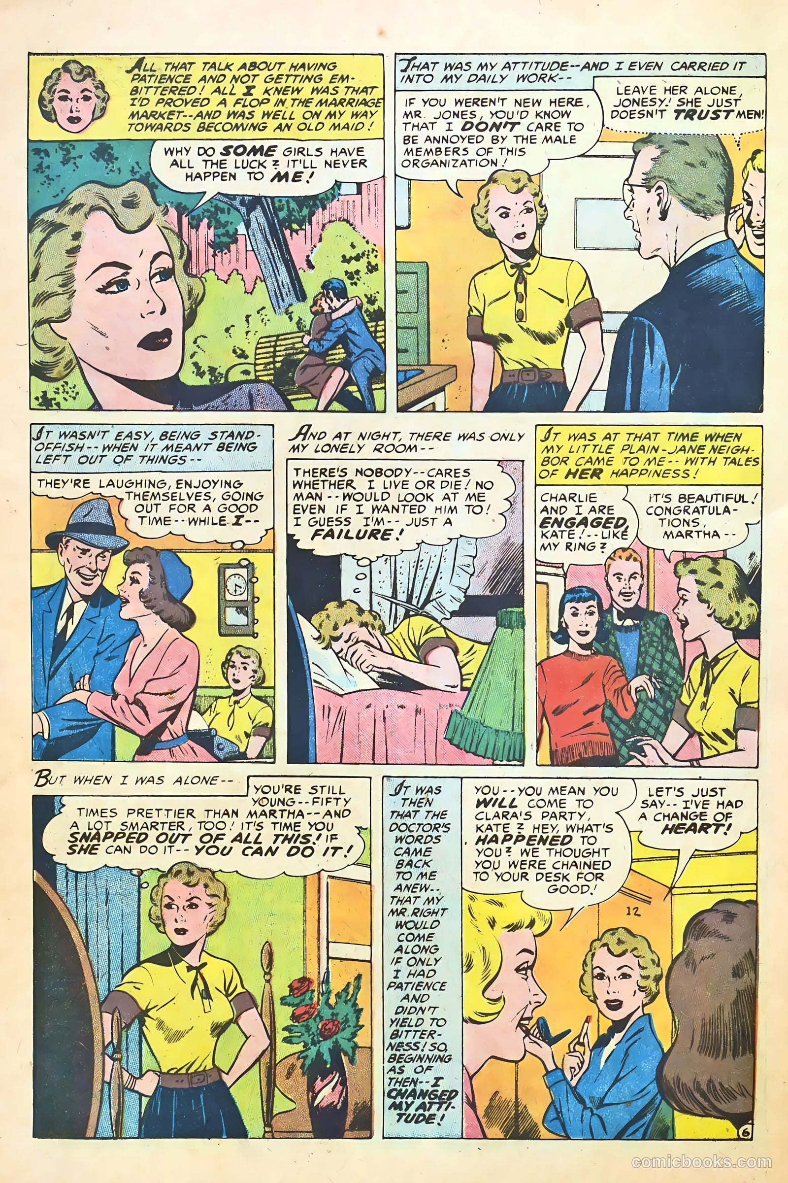 Confessions of the Lovelorn #114 (1960) — page 32 of 36