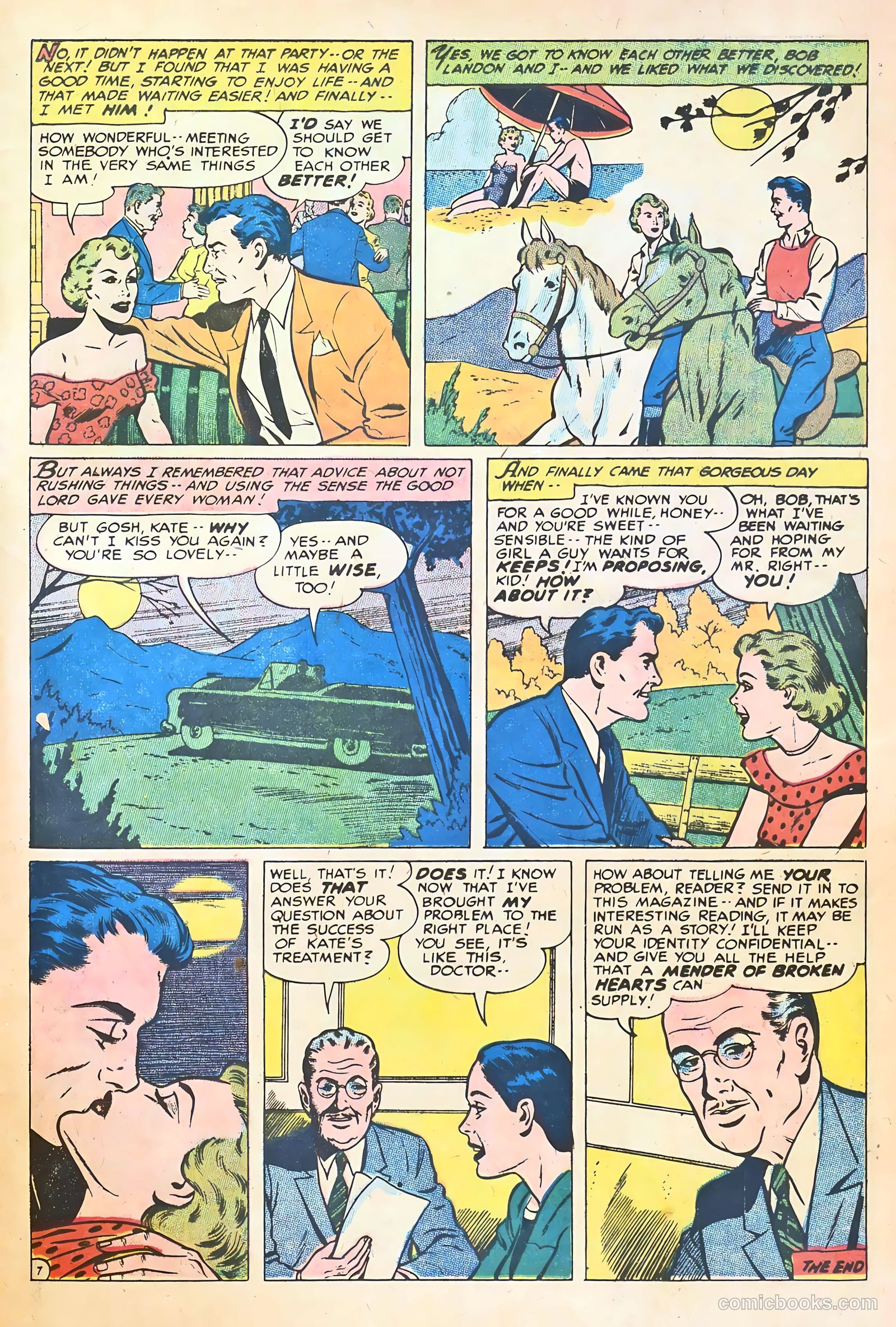 Confessions of the Lovelorn #114 (1960) — page 33 of 36