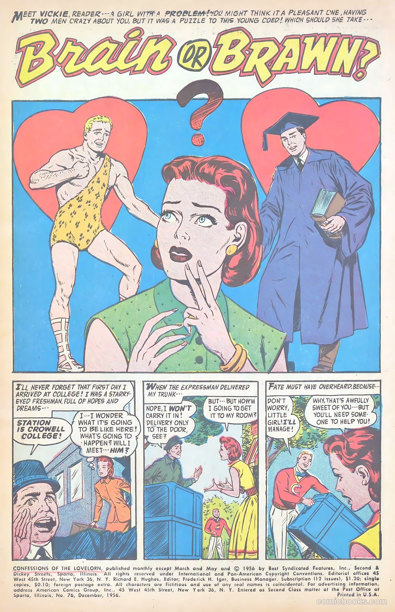 Confessions of the Lovelorn #76 (1956) — page 3 of 36