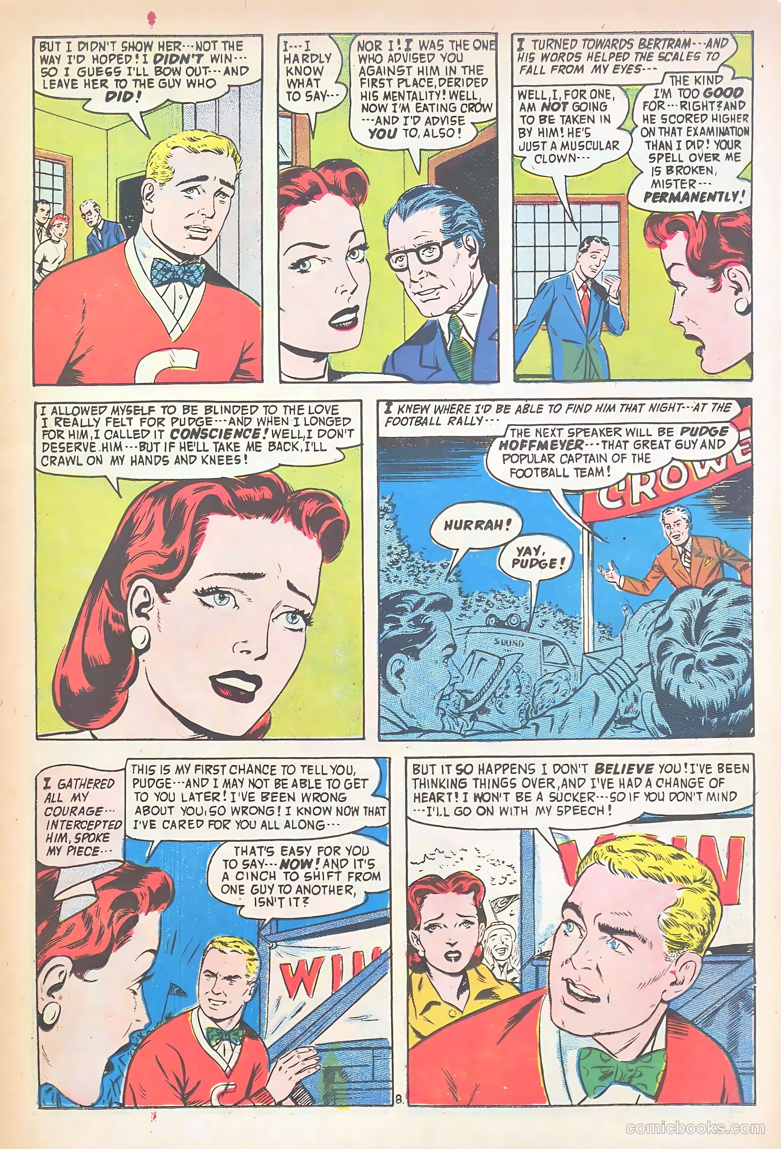 Confessions of the Lovelorn #76 (1956) — page 11 of 36