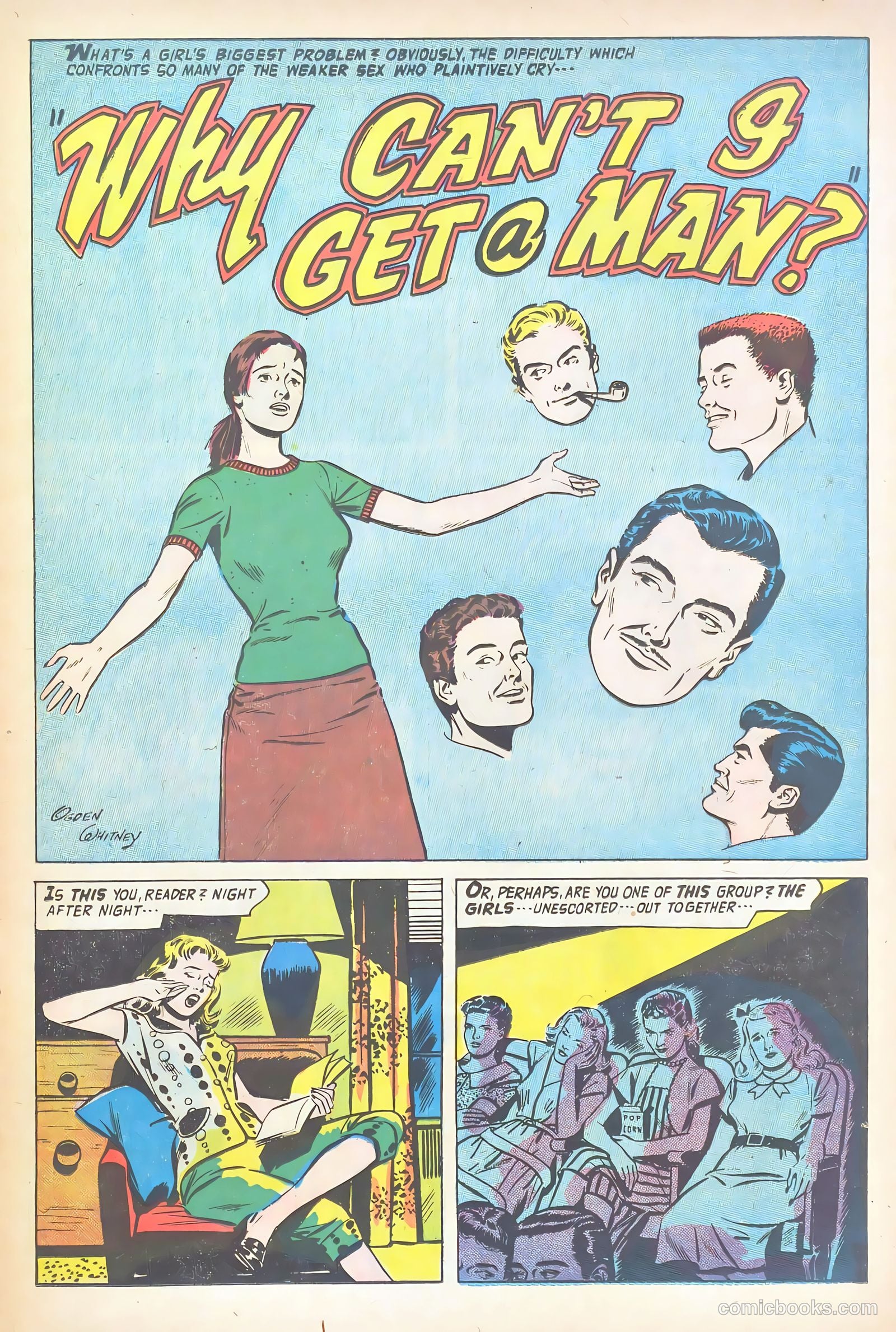 Confessions of the Lovelorn #76 (1956) — page 17 of 36