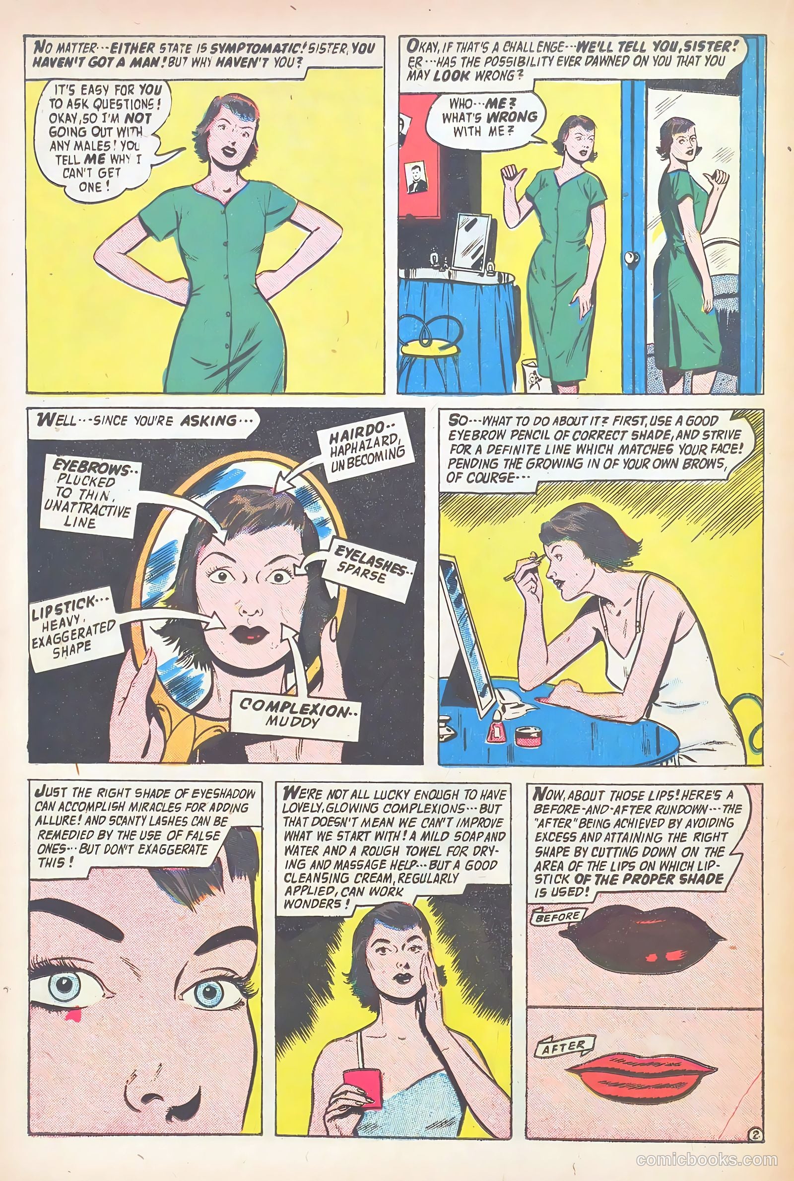 Confessions of the Lovelorn #76 (1956) — page 18 of 36