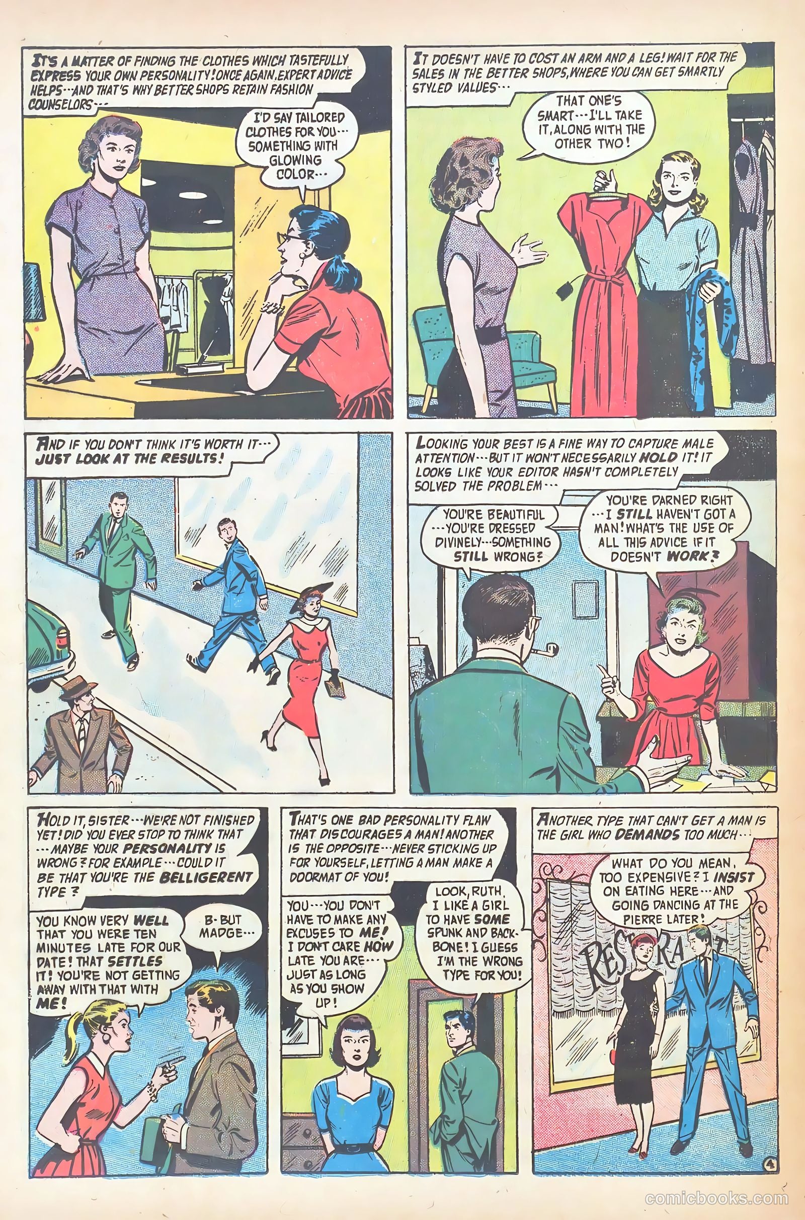 Confessions of the Lovelorn #76 (1956) — page 20 of 36