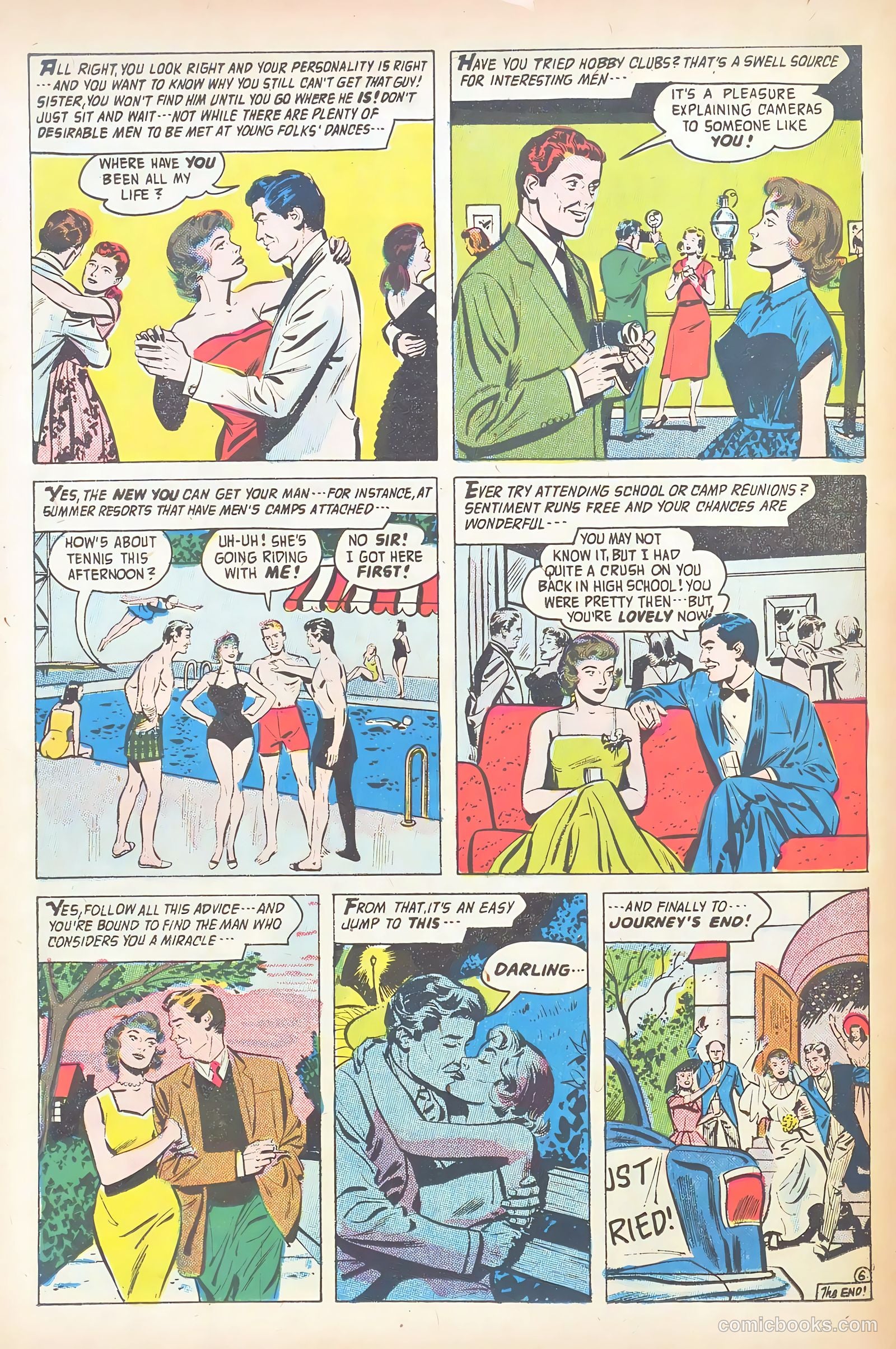 Confessions of the Lovelorn #76 (1956) — page 22 of 36