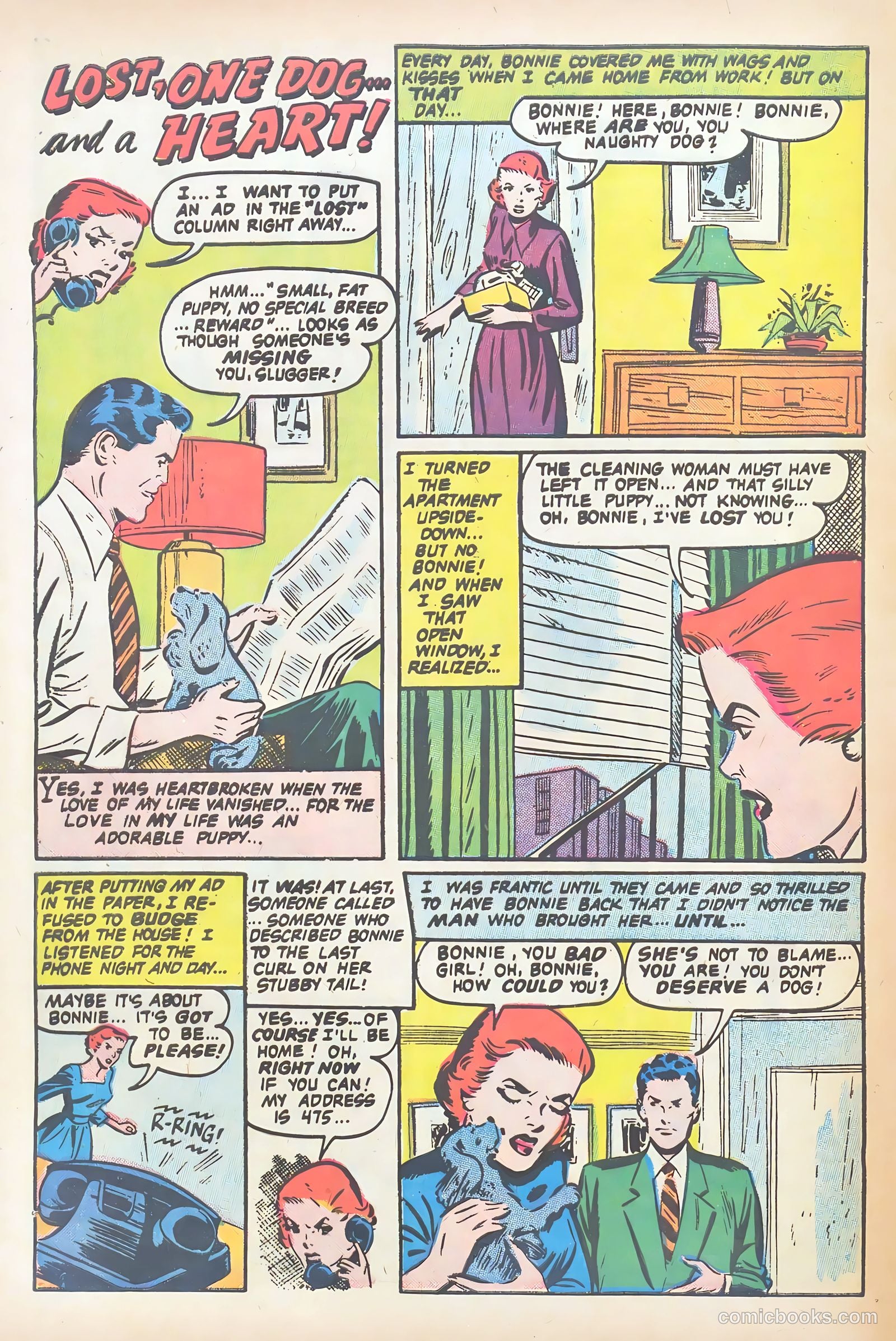 Confessions of the Lovelorn #76 (1956) — page 32 of 36