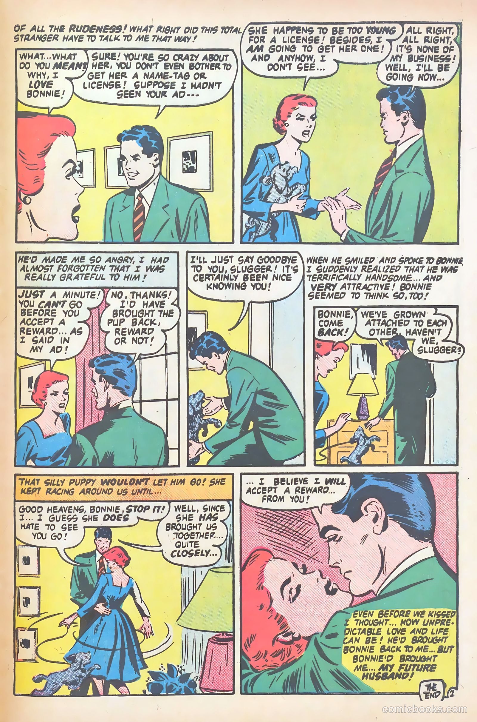 Confessions of the Lovelorn #76 (1956) — page 33 of 36