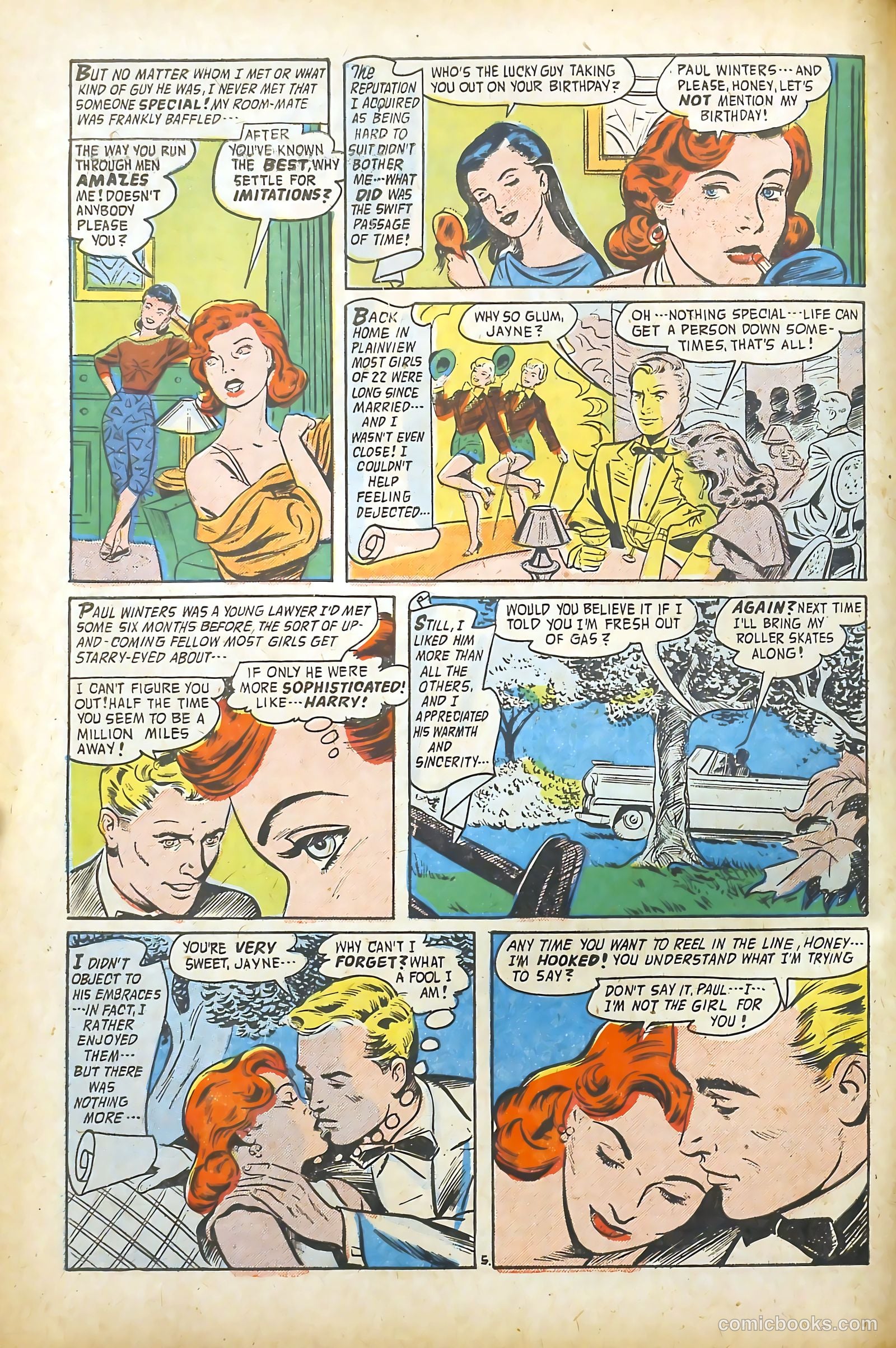 Confessions of the Lovelorn #77 (1957) — page 8 of 36