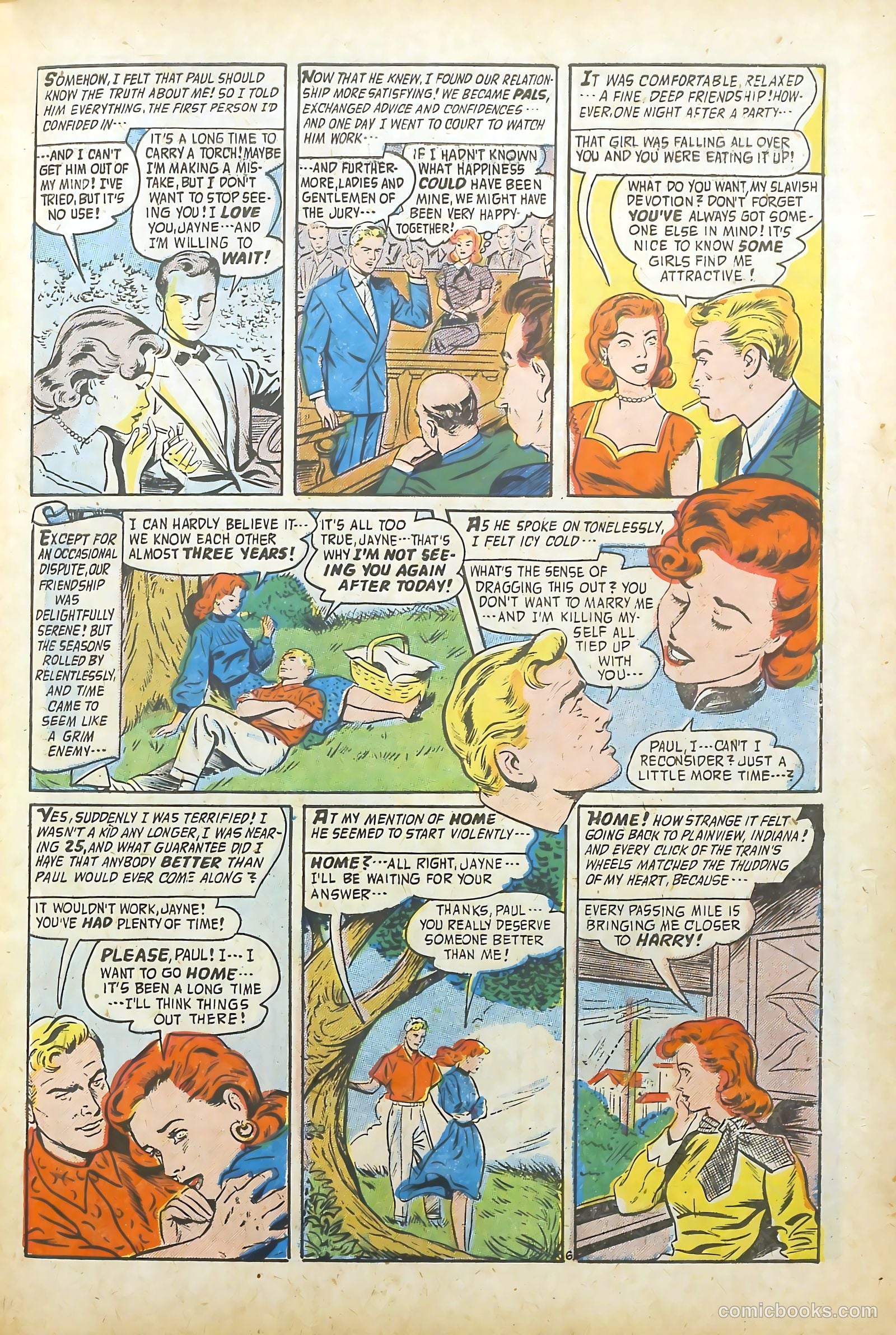 Confessions of the Lovelorn #77 (1957) — page 9 of 36