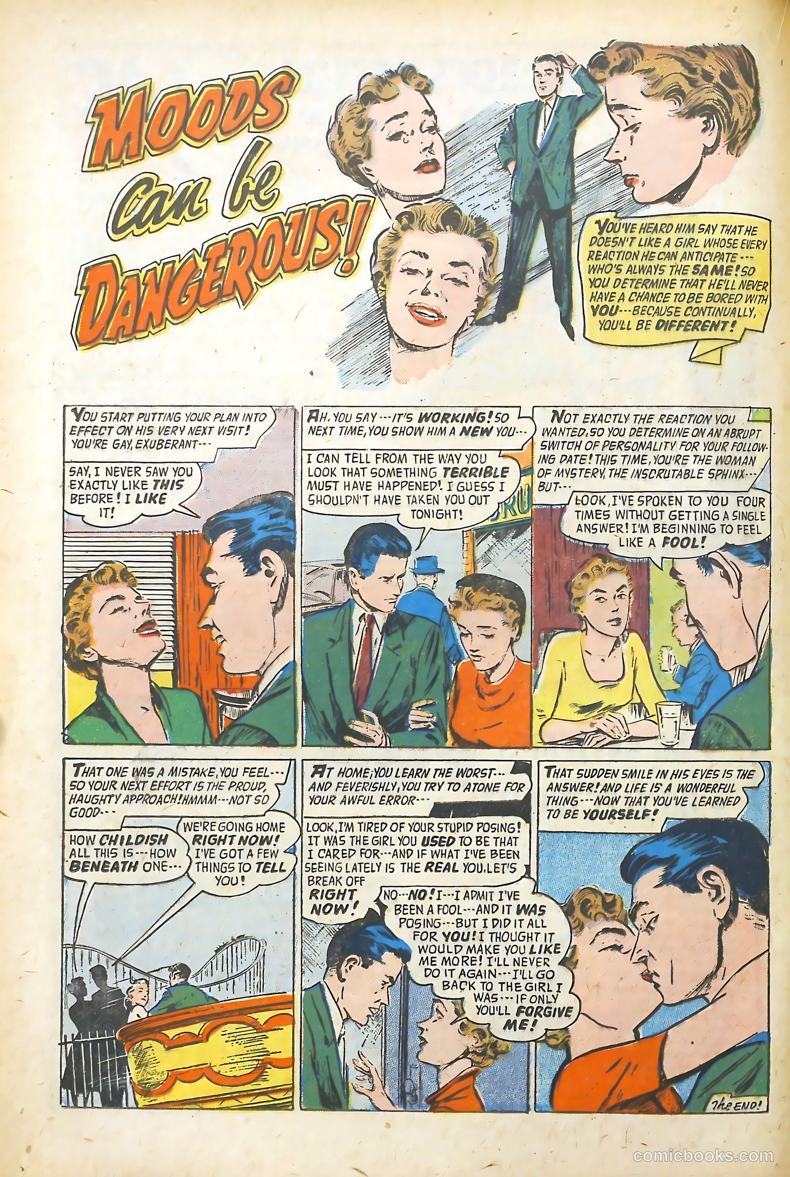 Confessions of the Lovelorn #77 (1957) — page 14 of 36