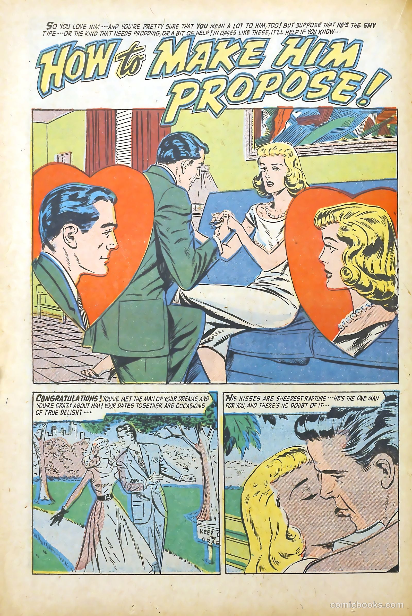 Confessions of the Lovelorn #77 (1957) — page 24 of 36