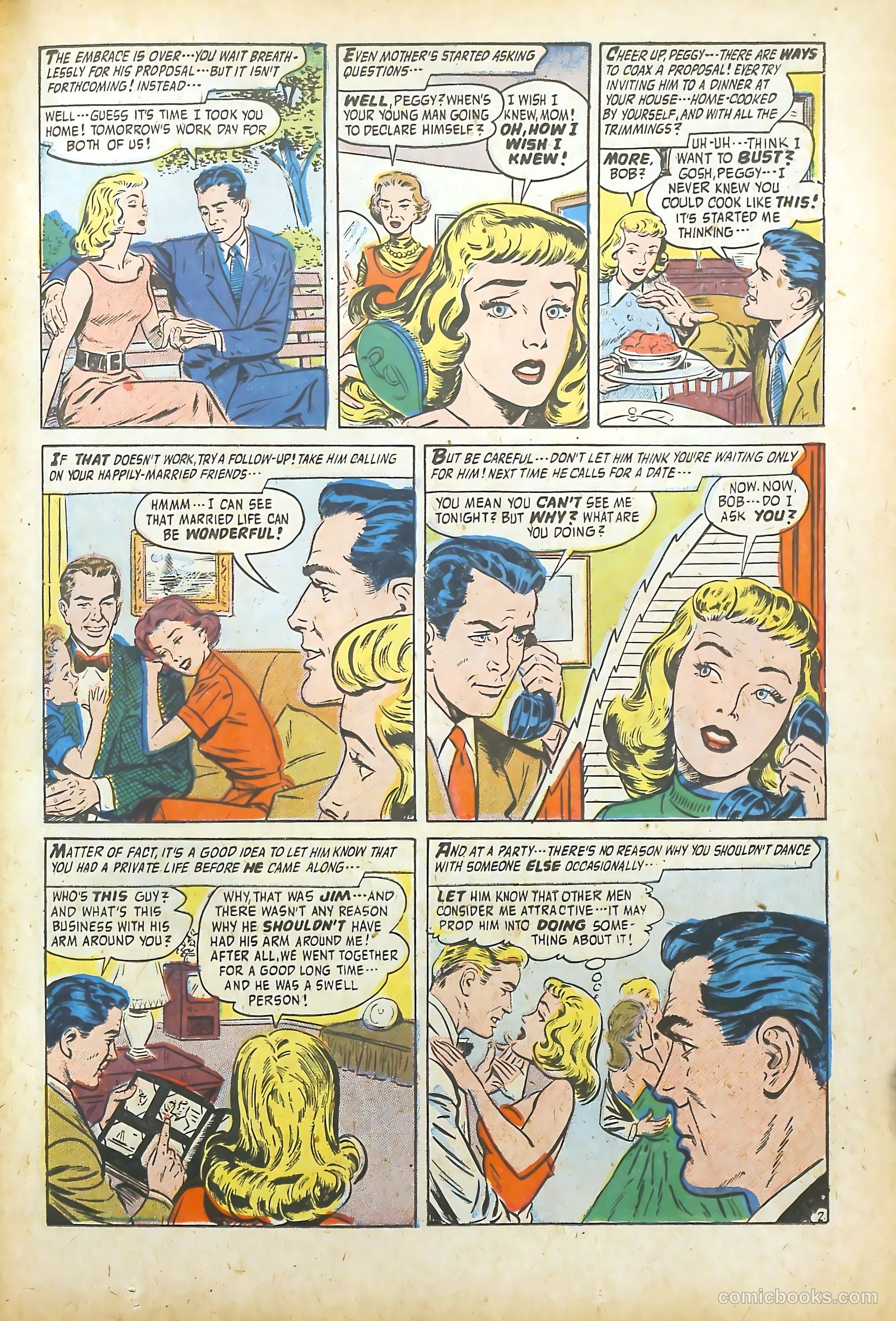 Confessions of the Lovelorn #77 (1957) — page 25 of 36
