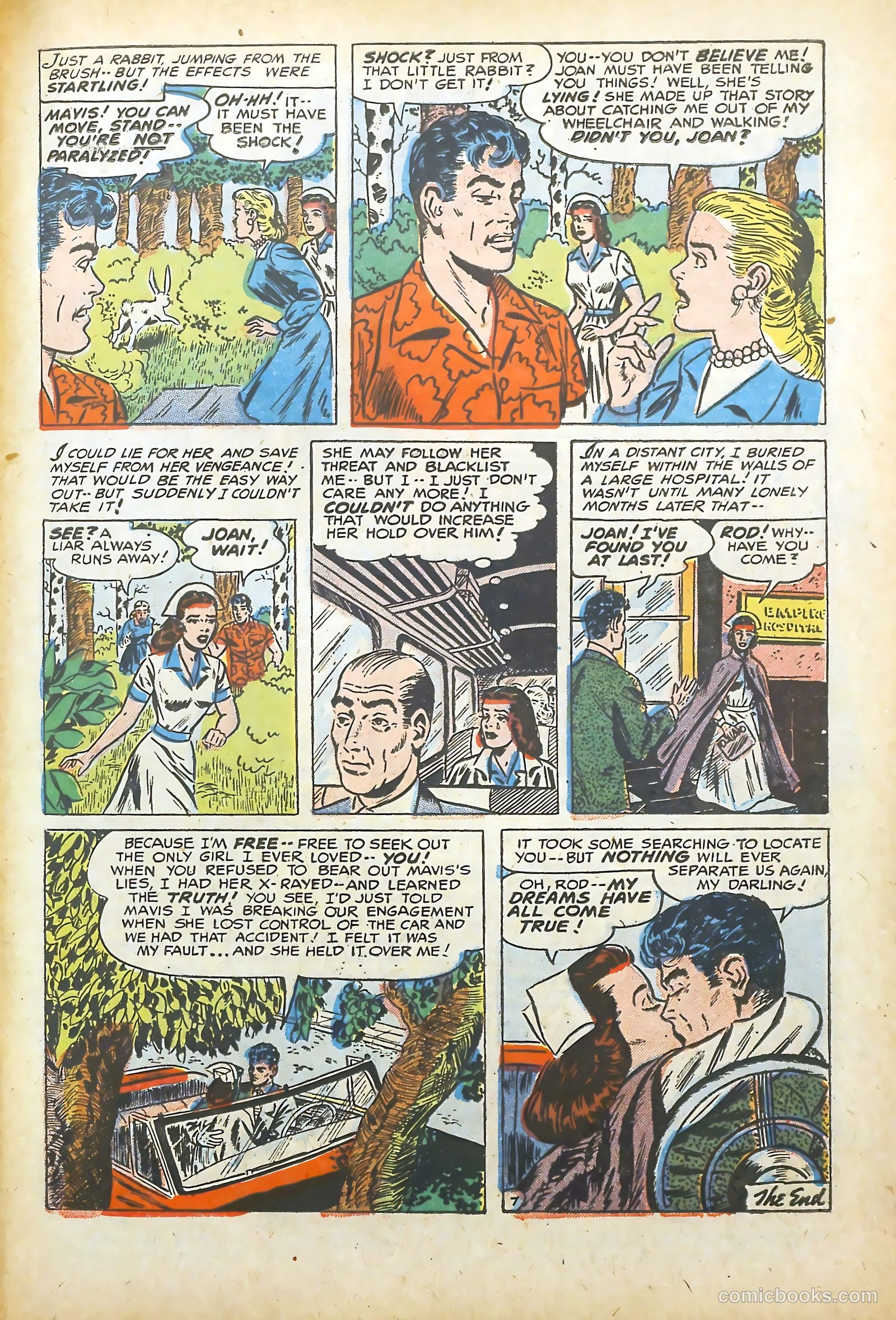 Confessions of the Lovelorn #77 (1957) — page 33 of 36