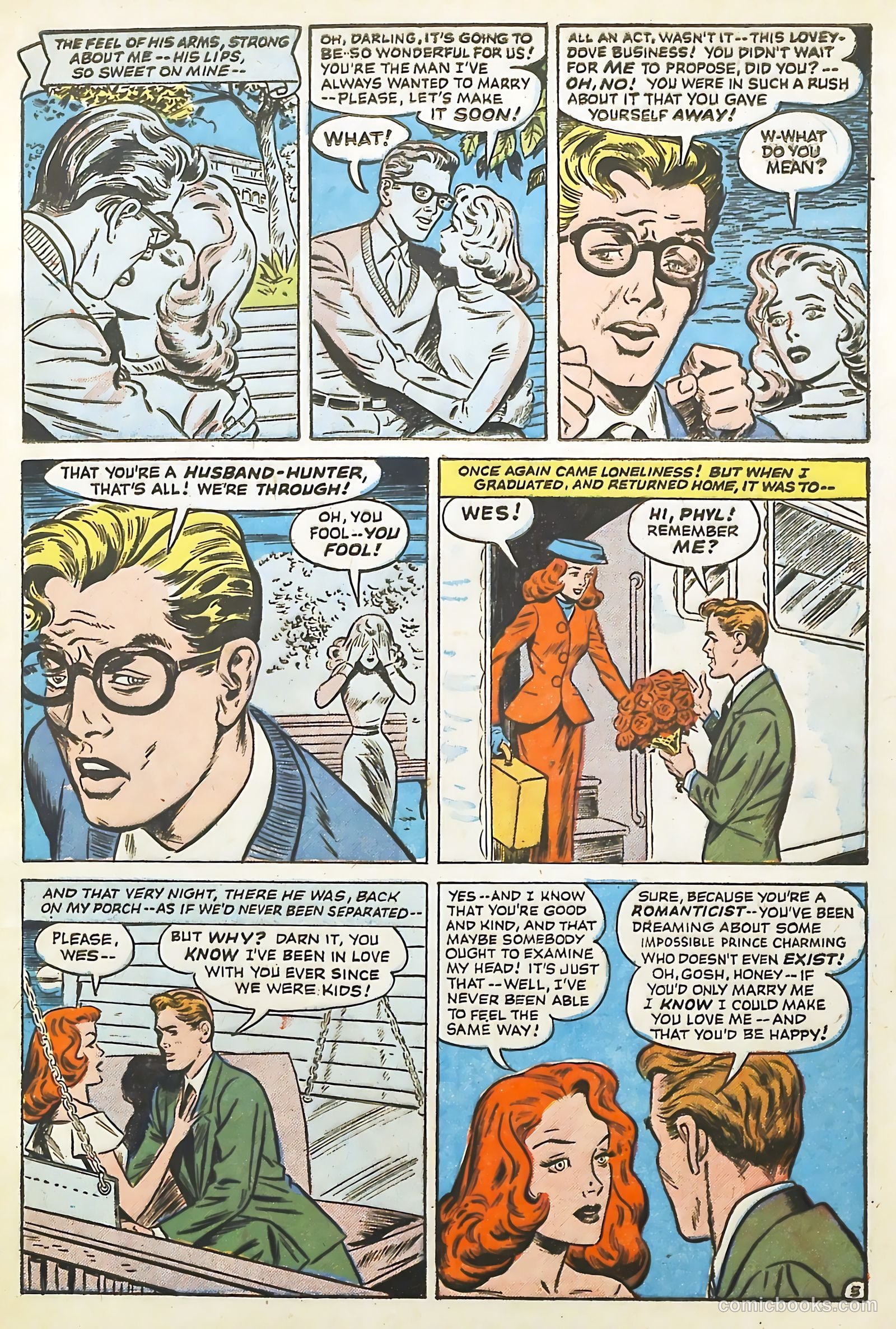 Confessions of the Lovelorn #78 (1957) — page 7 of 36