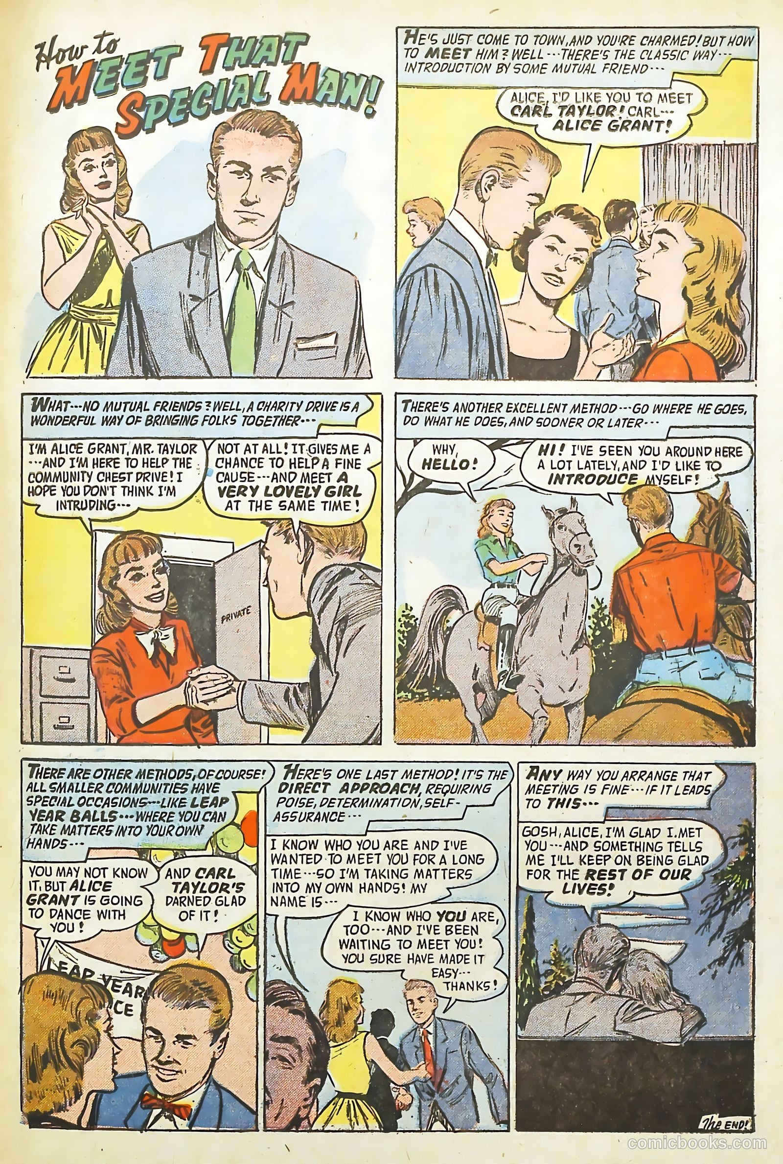 Confessions of the Lovelorn #78 (1957) — page 33 of 36