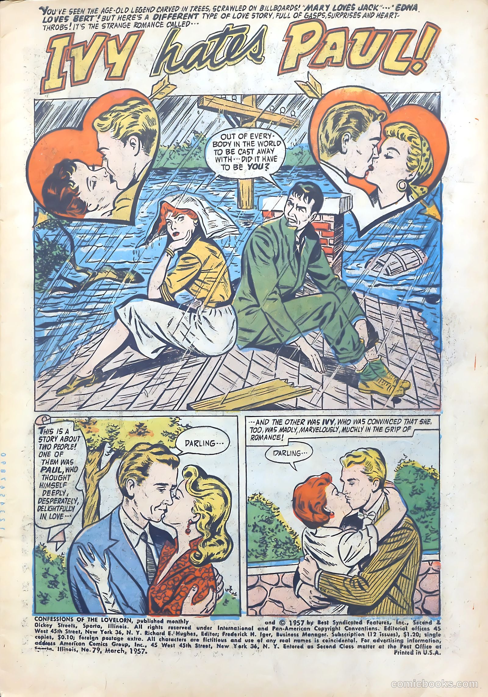 Confessions of the Lovelorn #79 (1957) — page 3 of 37