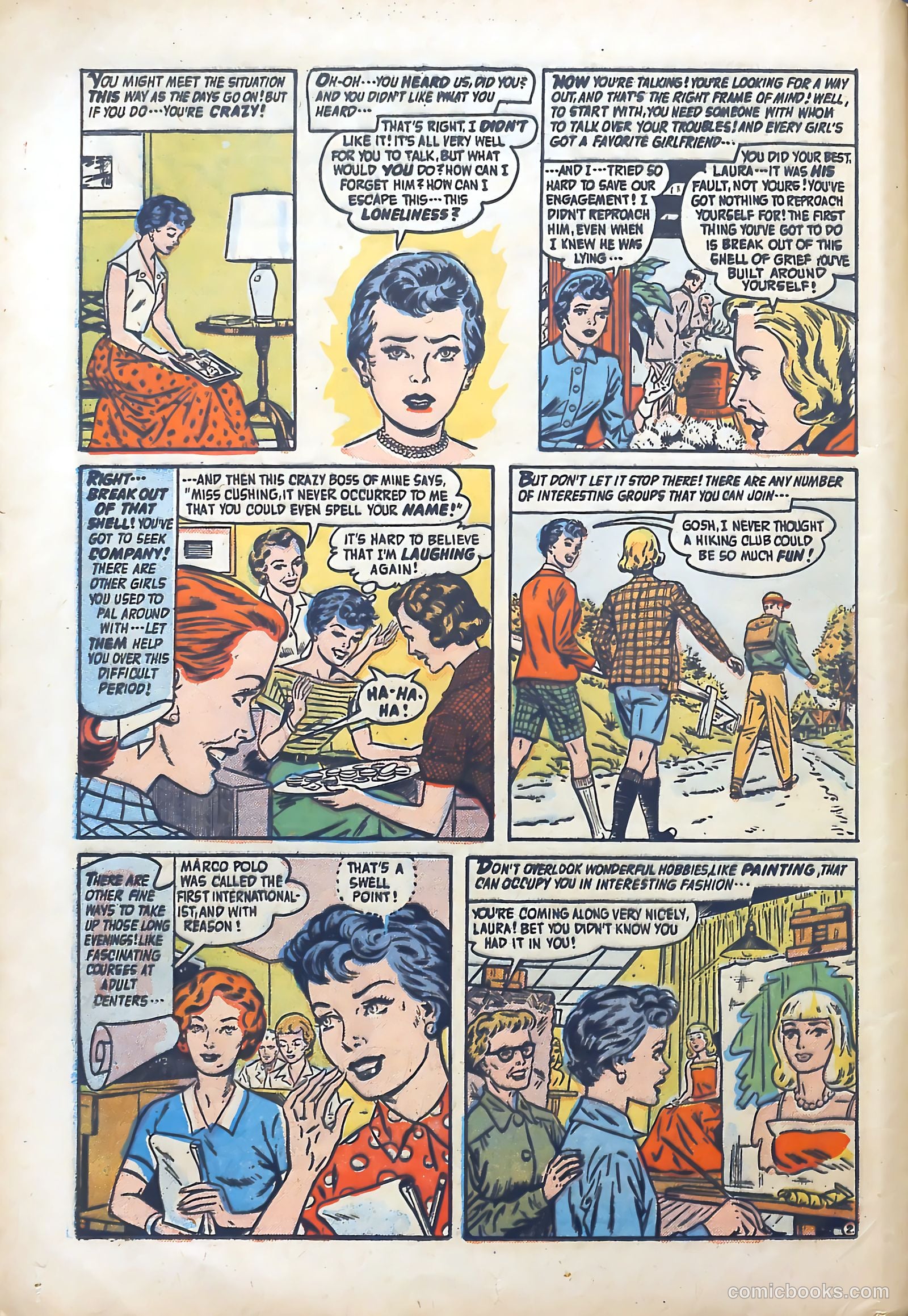 Confessions of the Lovelorn #79 (1957) — page 14 of 37