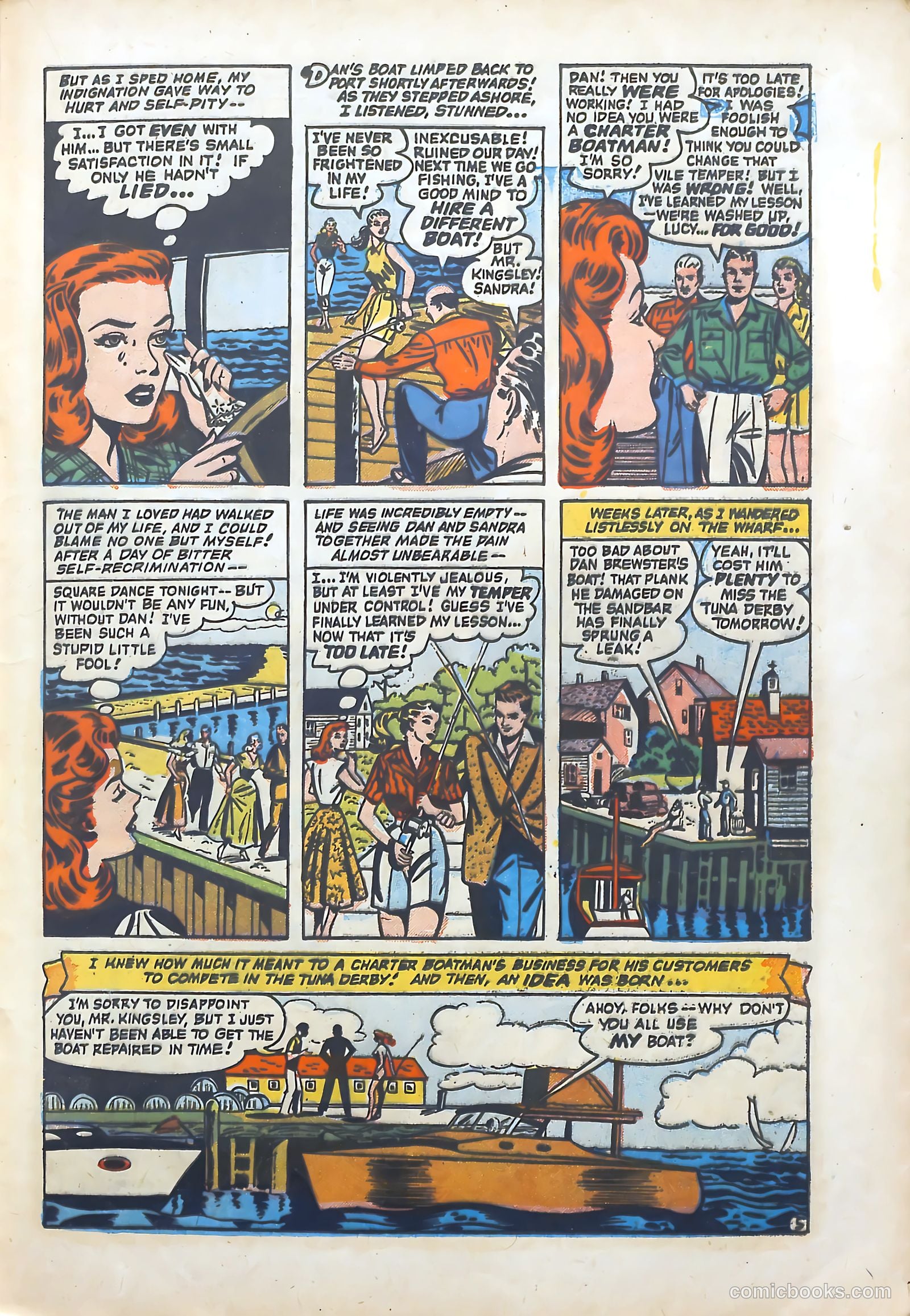 Confessions of the Lovelorn #79 (1957) — page 23 of 37