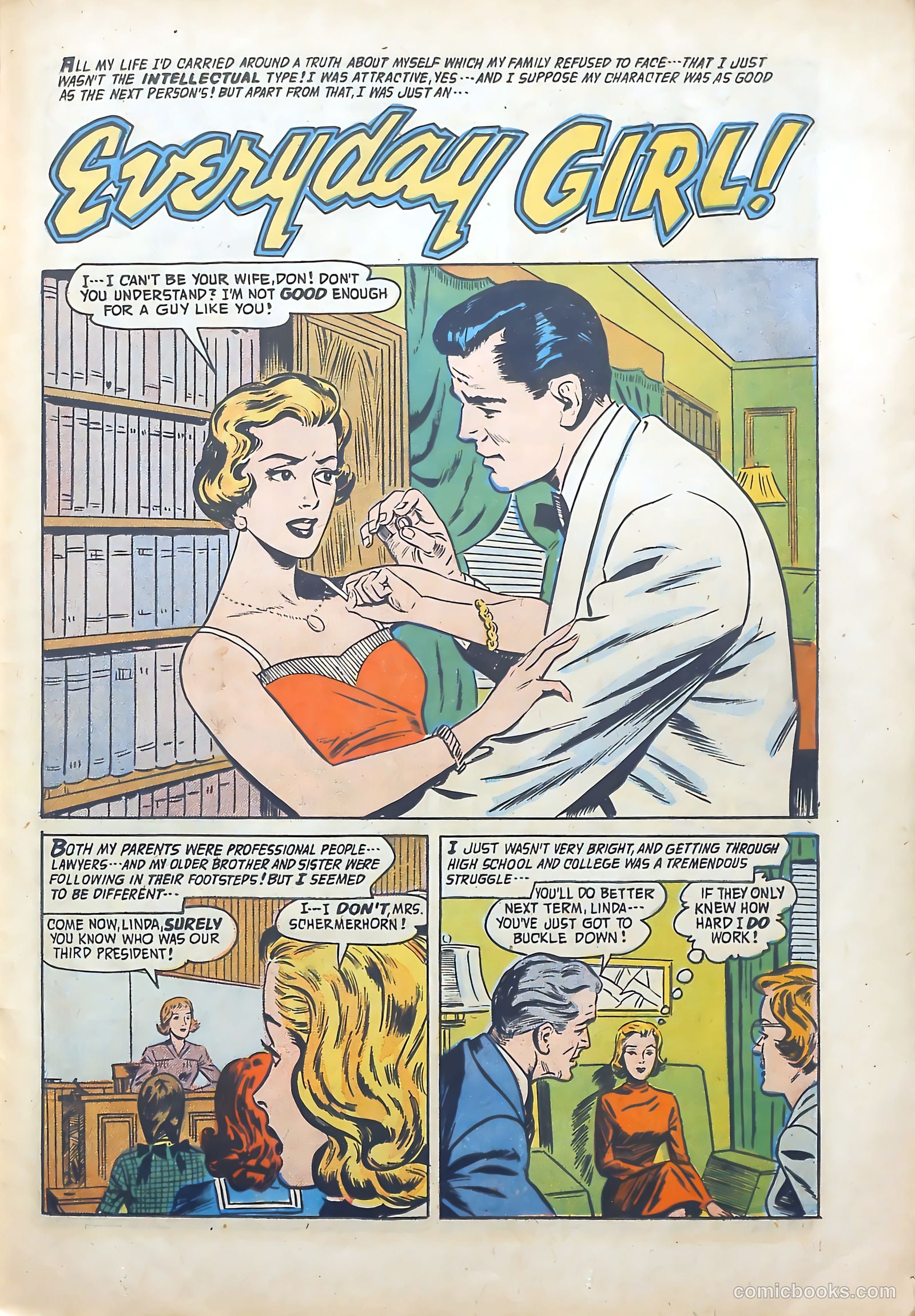 Confessions of the Lovelorn #79 (1957) — page 25 of 37