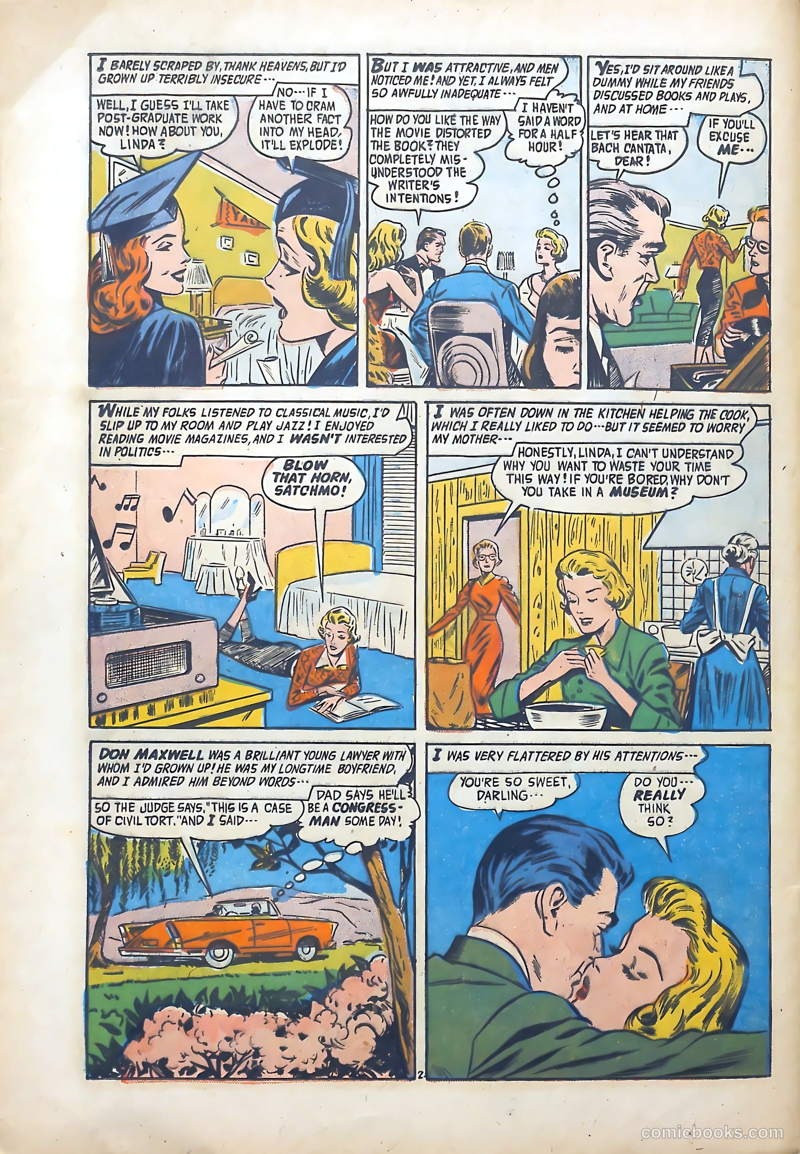 Confessions of the Lovelorn #79 (1957) — page 26 of 37