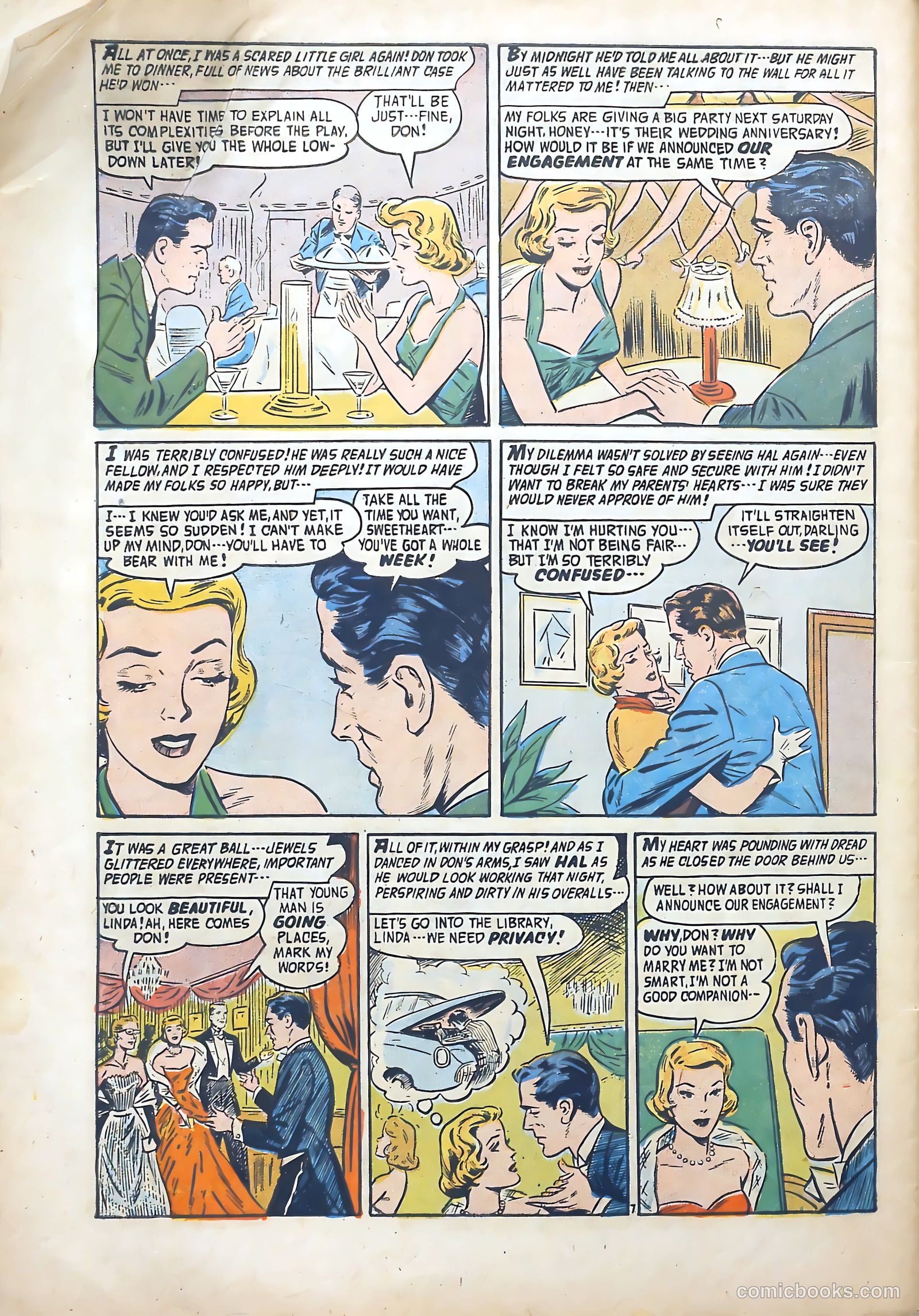 Confessions of the Lovelorn #79 (1957) — page 32 of 37