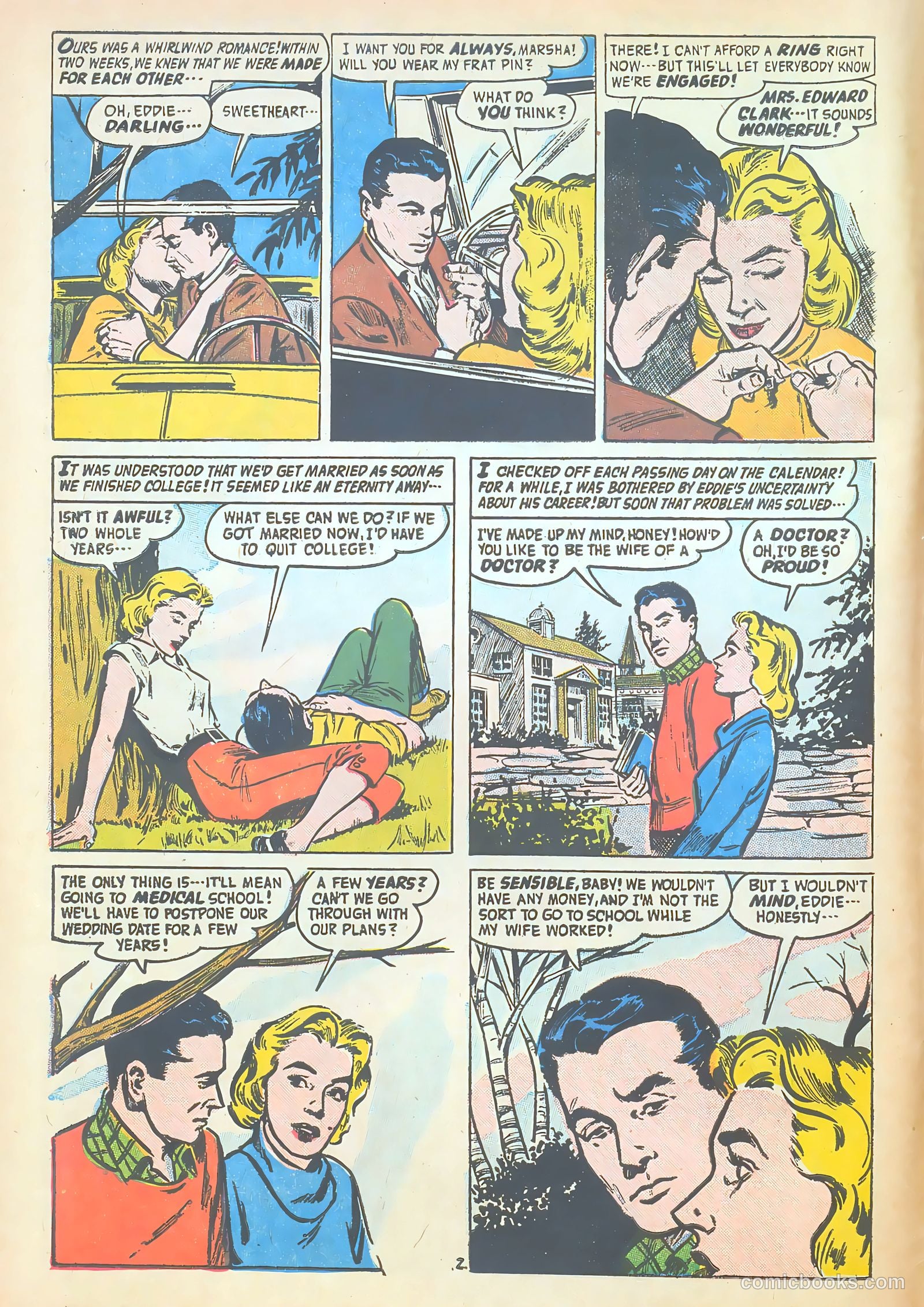Confessions of the Lovelorn #80 (1957) — page 4 of 36