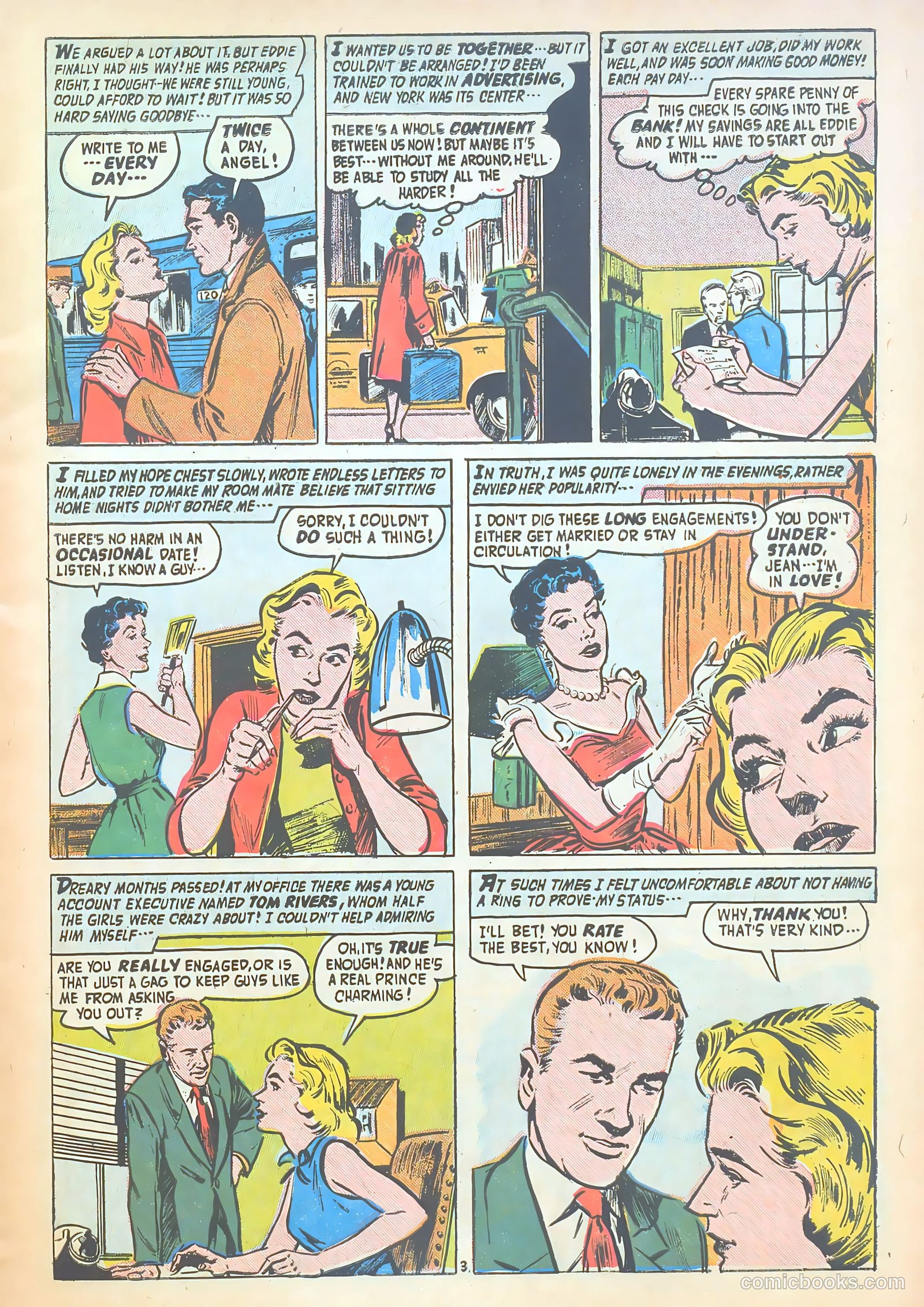Confessions of the Lovelorn #80 (1957) — page 5 of 36